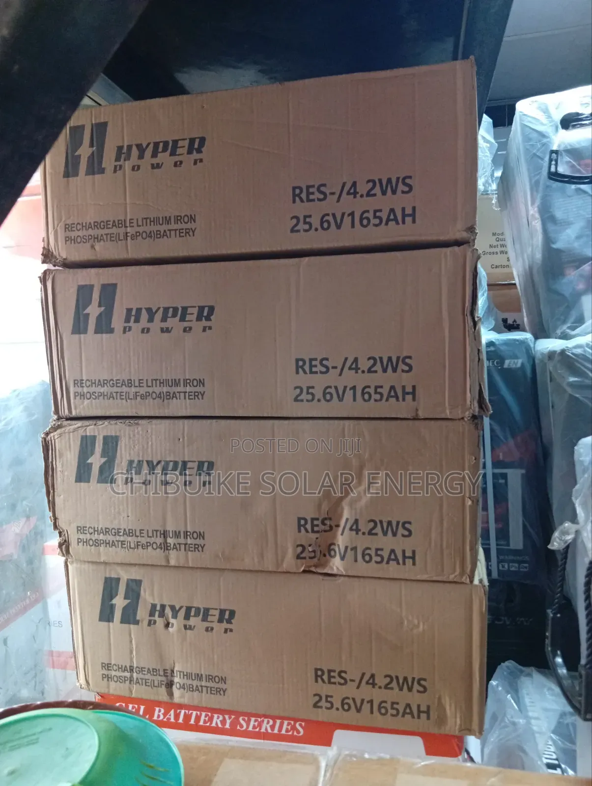 Hyper Power Solar Lithium Ion Batteries 4.2kwh/24v