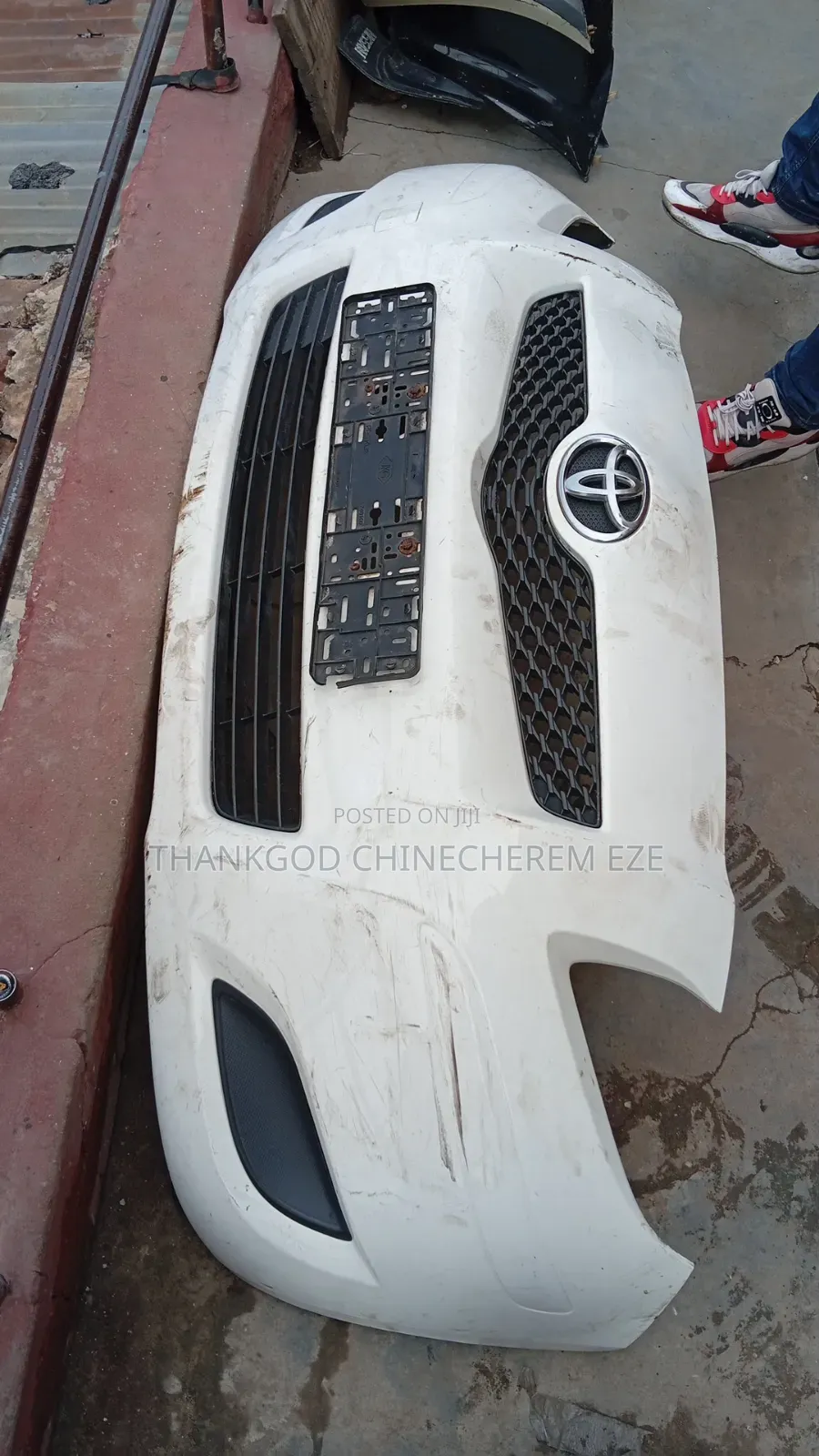 Complete Front Bumper Yaris 08 With Cover Neat One Is Available