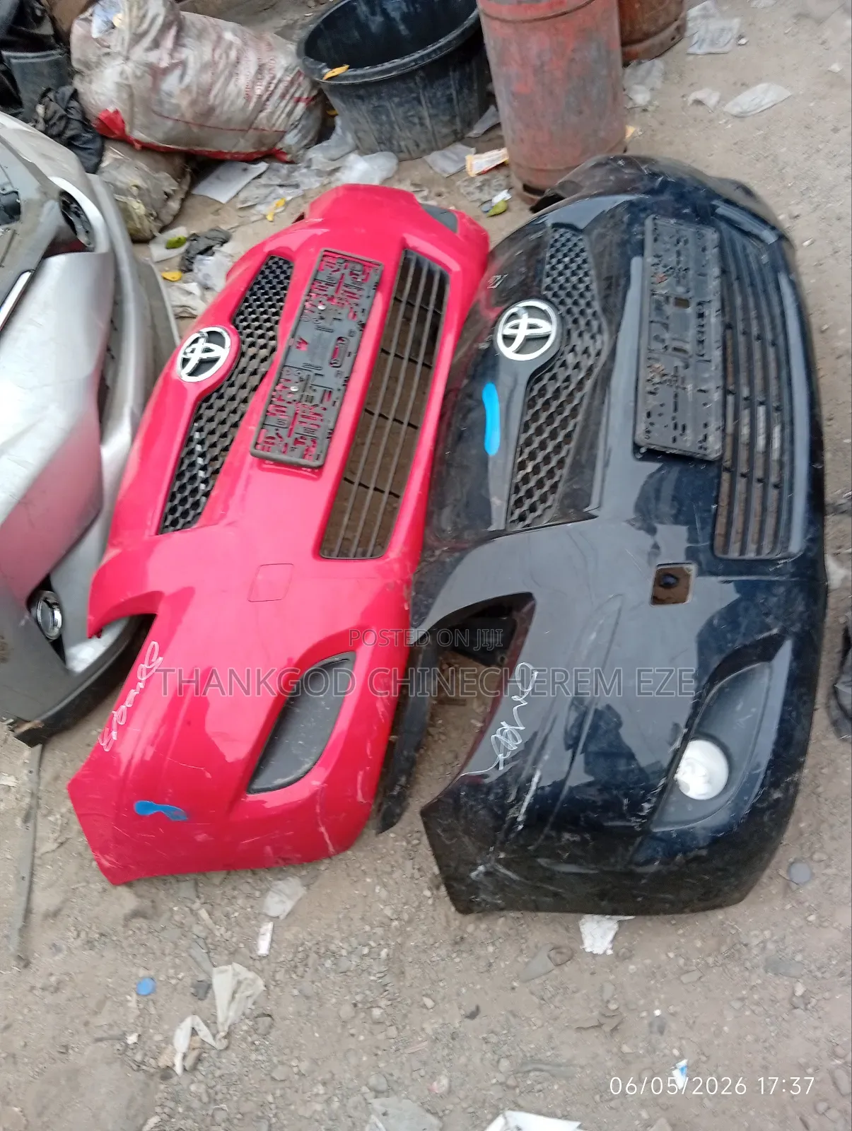 Complete Front Bumper Yaris 08 With Cover Neat One Is Available