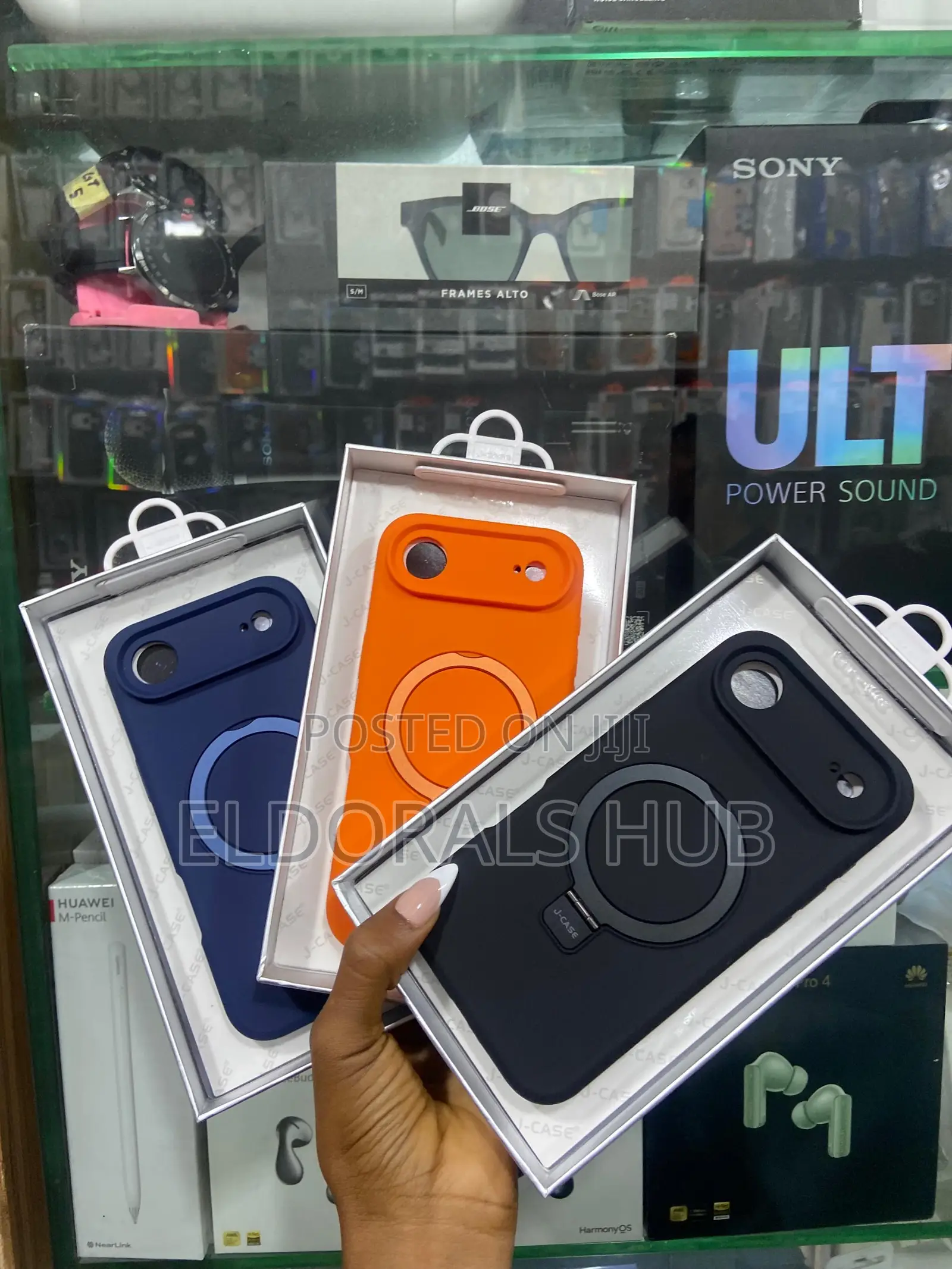 Magsafe Silicone Ring Stand Phone Case for iPhone 17pro, 17 Air