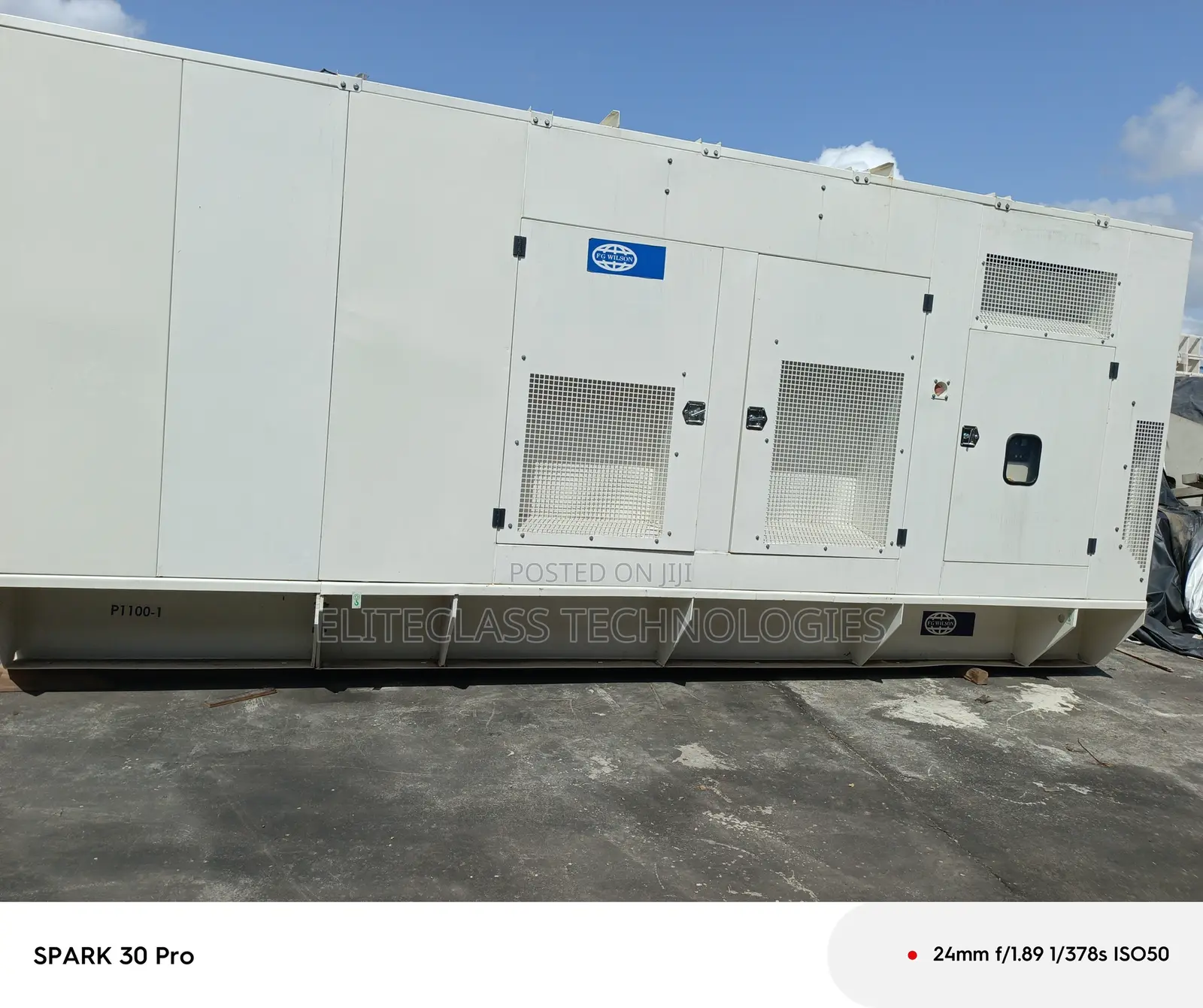 Fg Wilson 1000kva Diesel Power Plant Generator