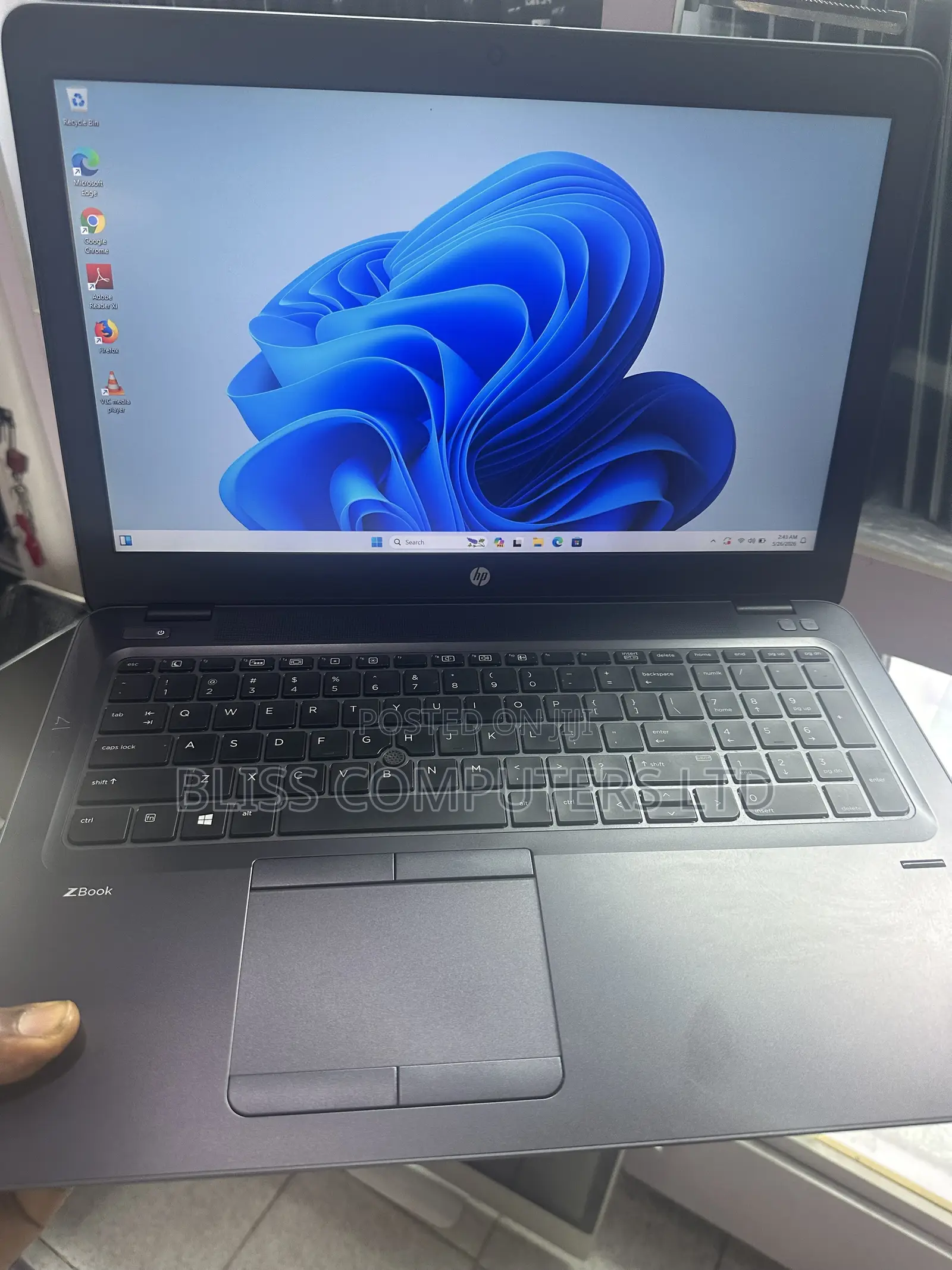 Laptop HP ZBook 15u G3 16GB Intel Core i7 SSD 256GB