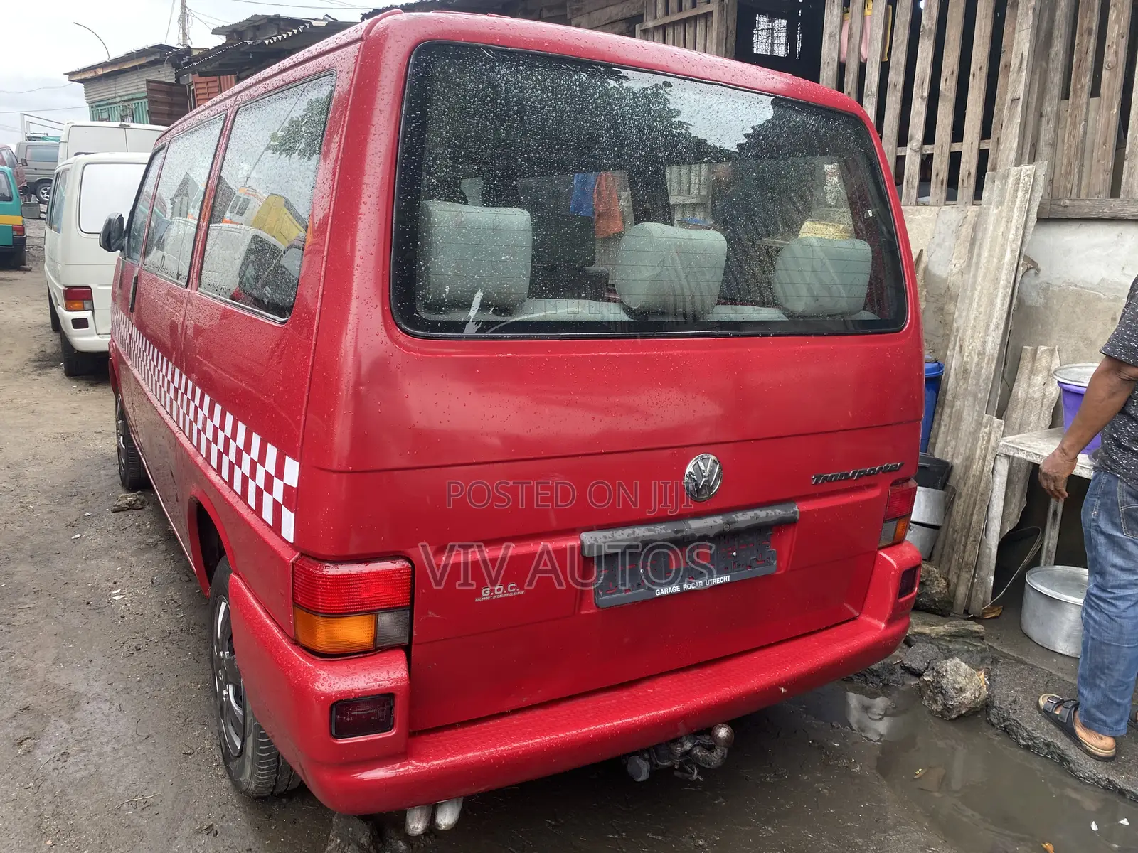 Volkswagen Transporter 2001 Red
