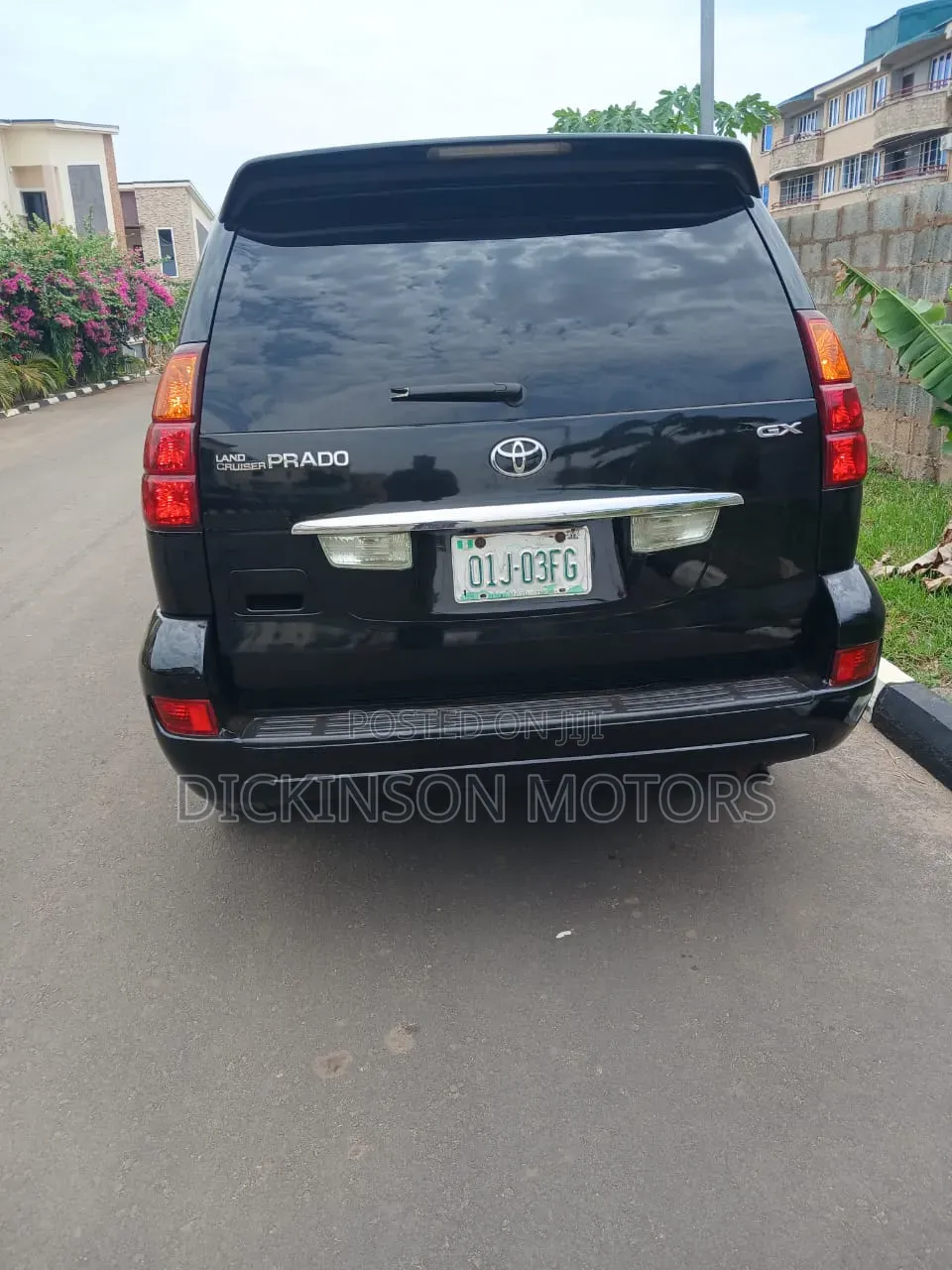 Toyota Land Cruiser Prado 2008 Black