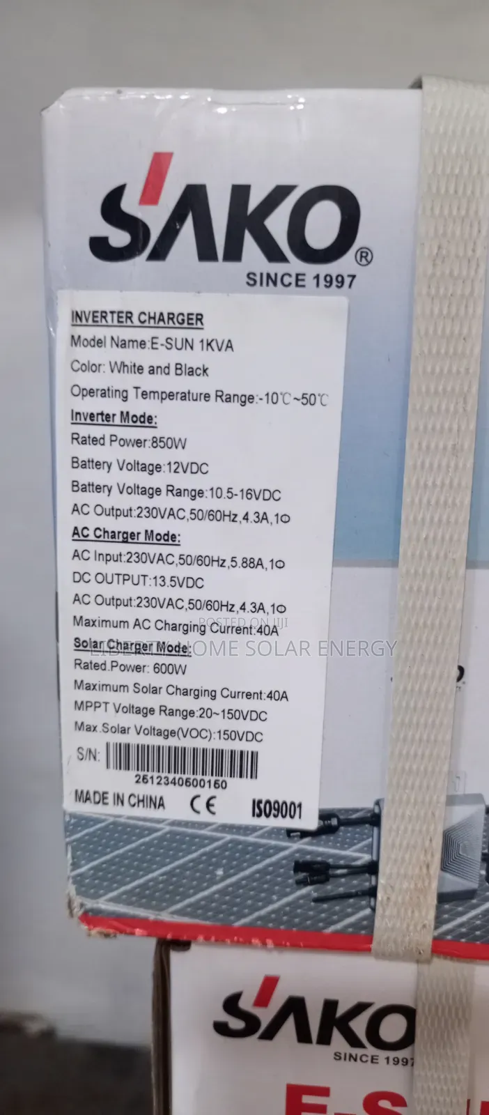 1kva Sako Hybrid Inverter