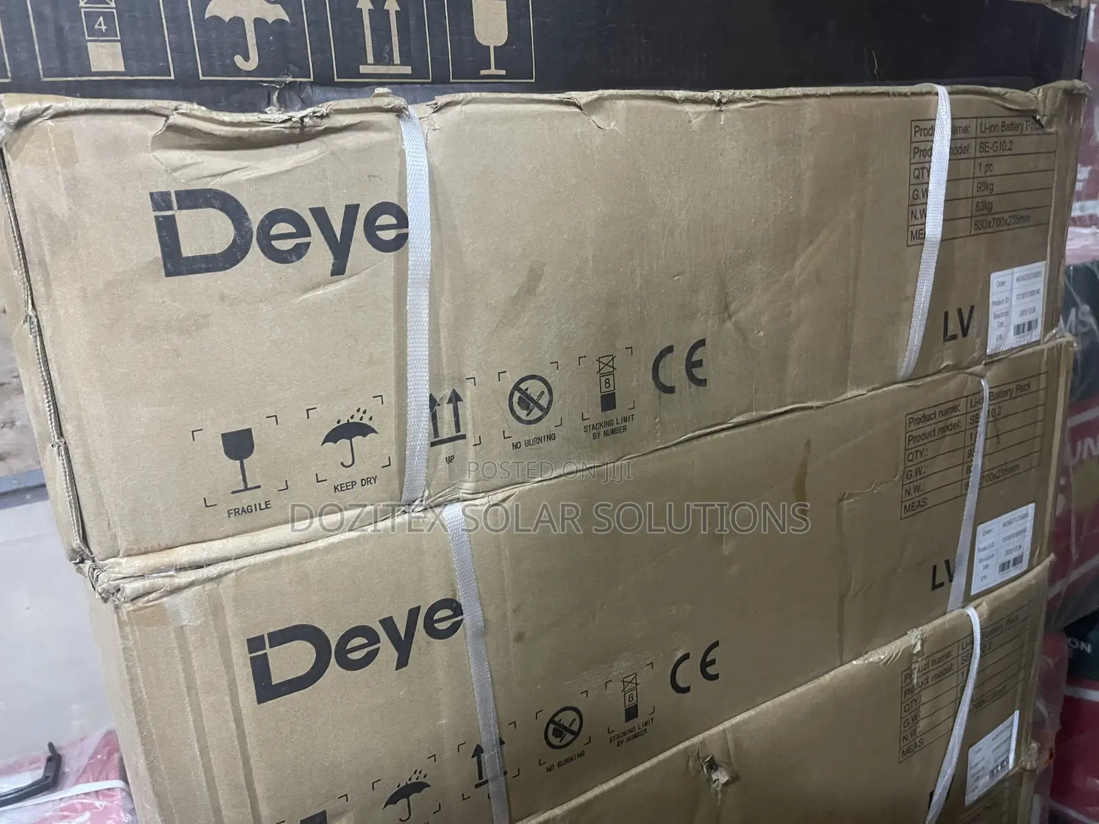 Deye 10kw/48v Lithium Battery