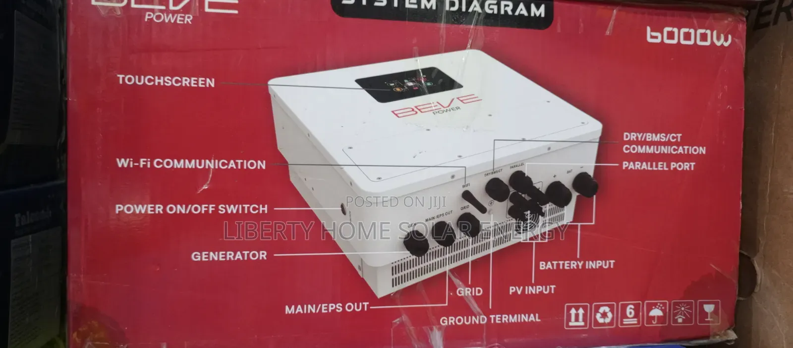 6kva Beve Hybrid Inverter