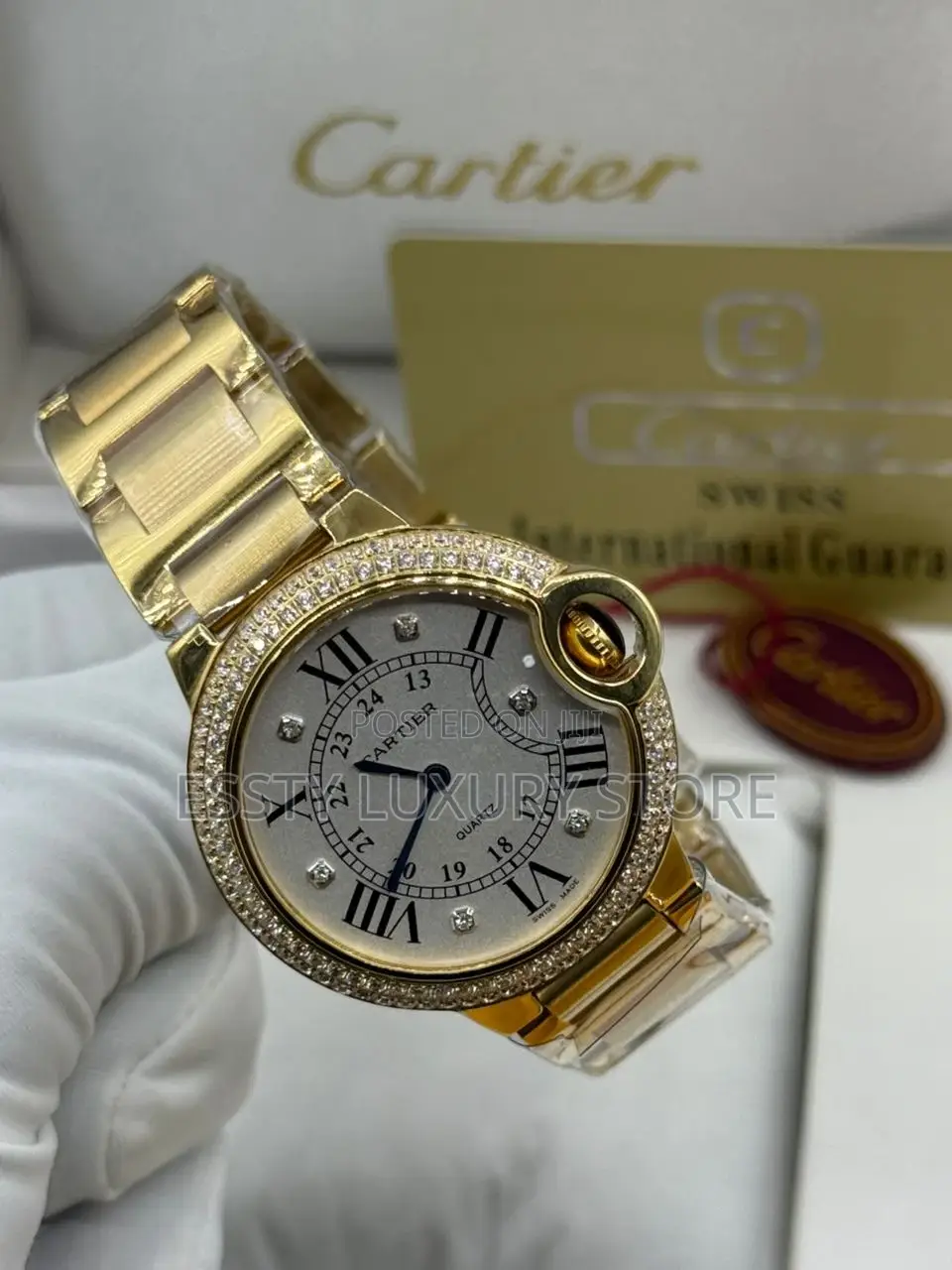 High Quality Luxury Cartier Female Wristwatches