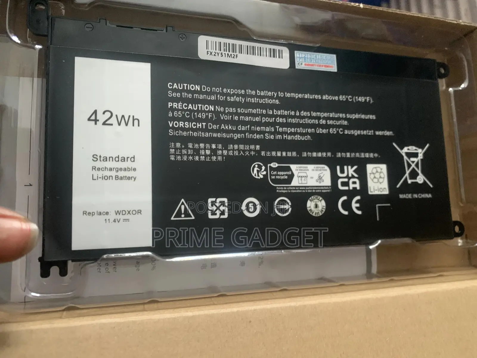 Dell Inspiron Wdxor 15 13 5570 5567 5379