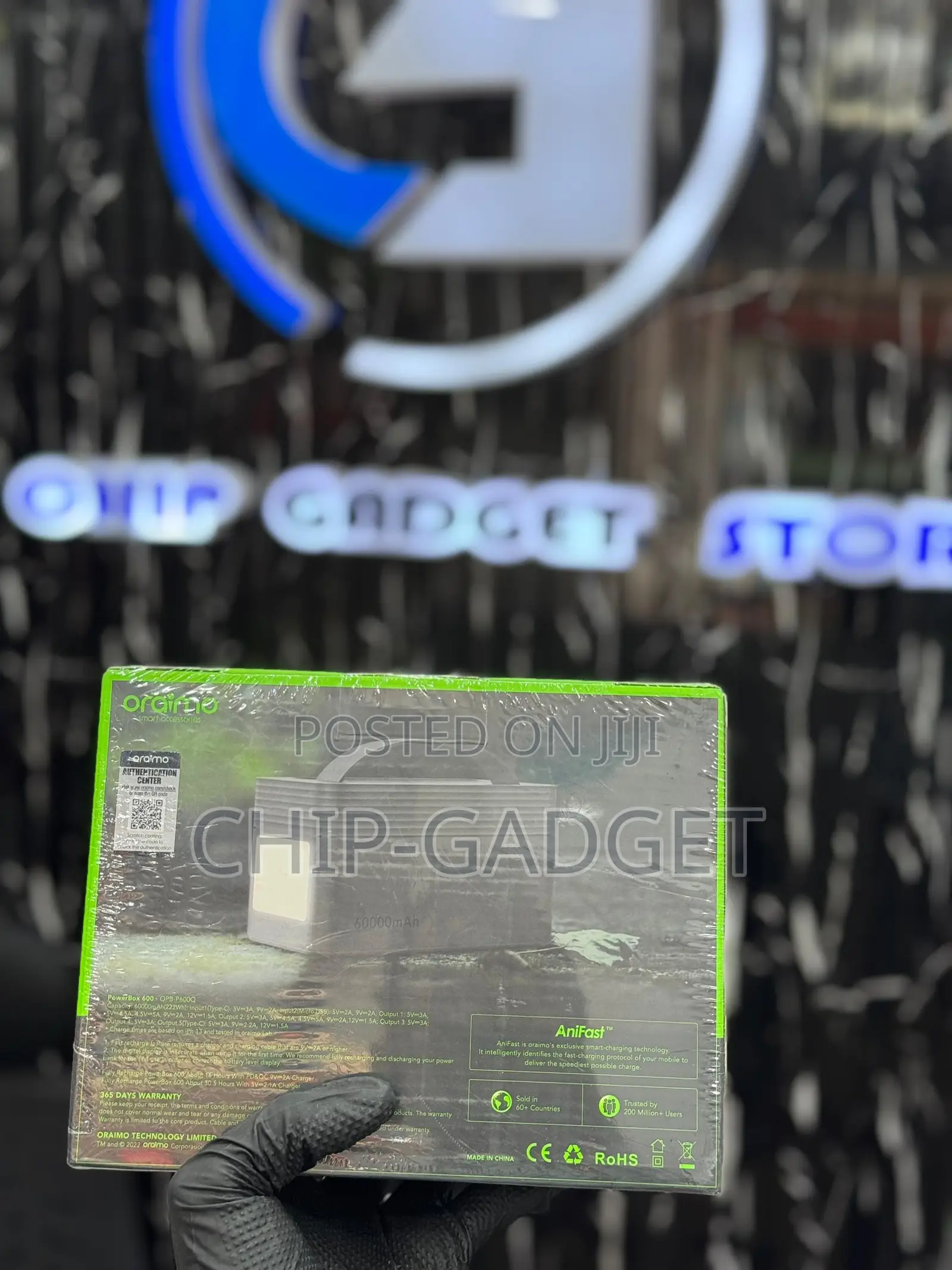 Oraimo Power House  60,000 Mah