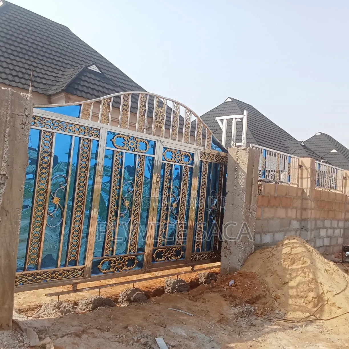 Stainless Steel Gate Olympic Design