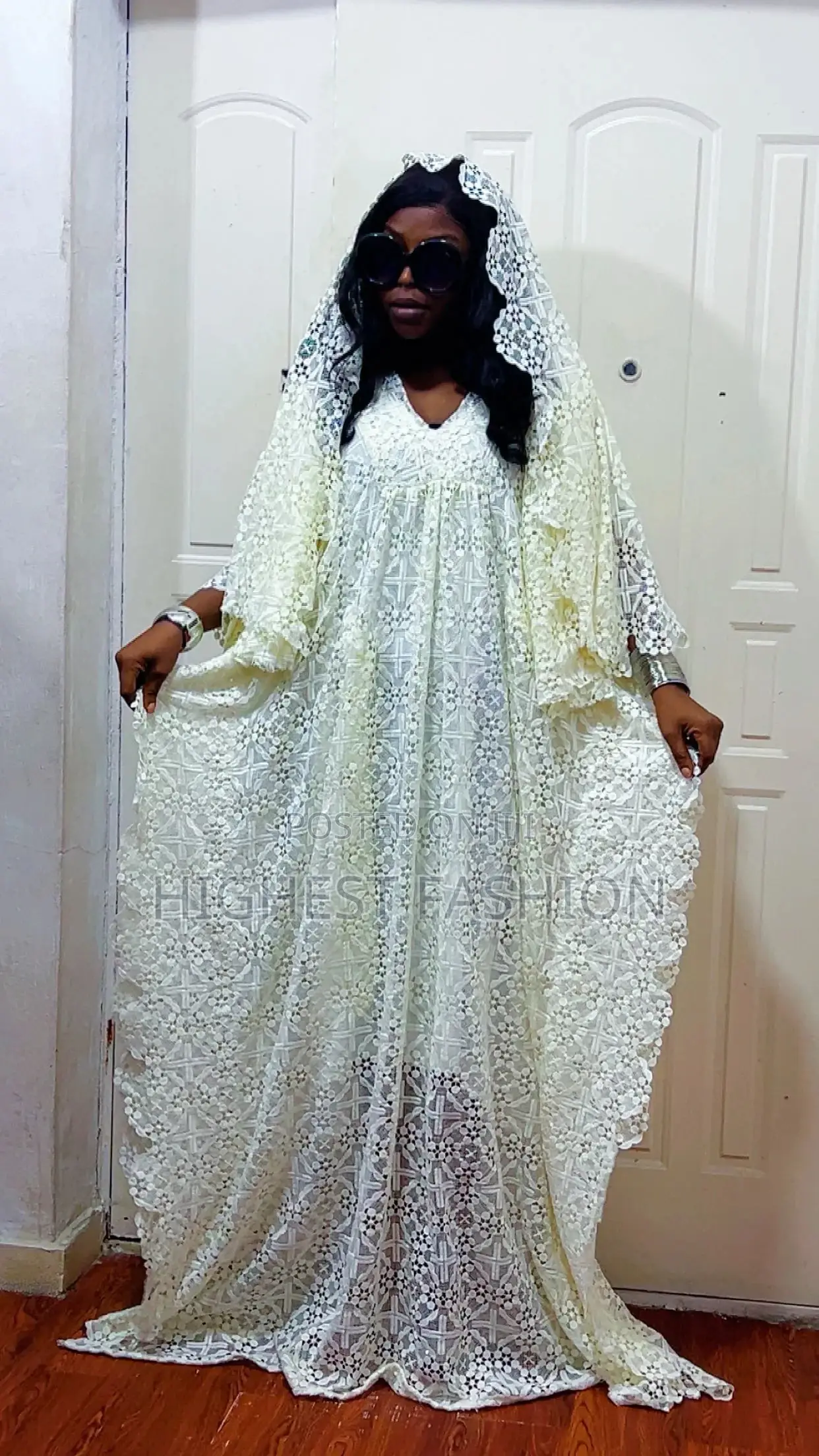Long Cord Bubu With Scarf - Style 493