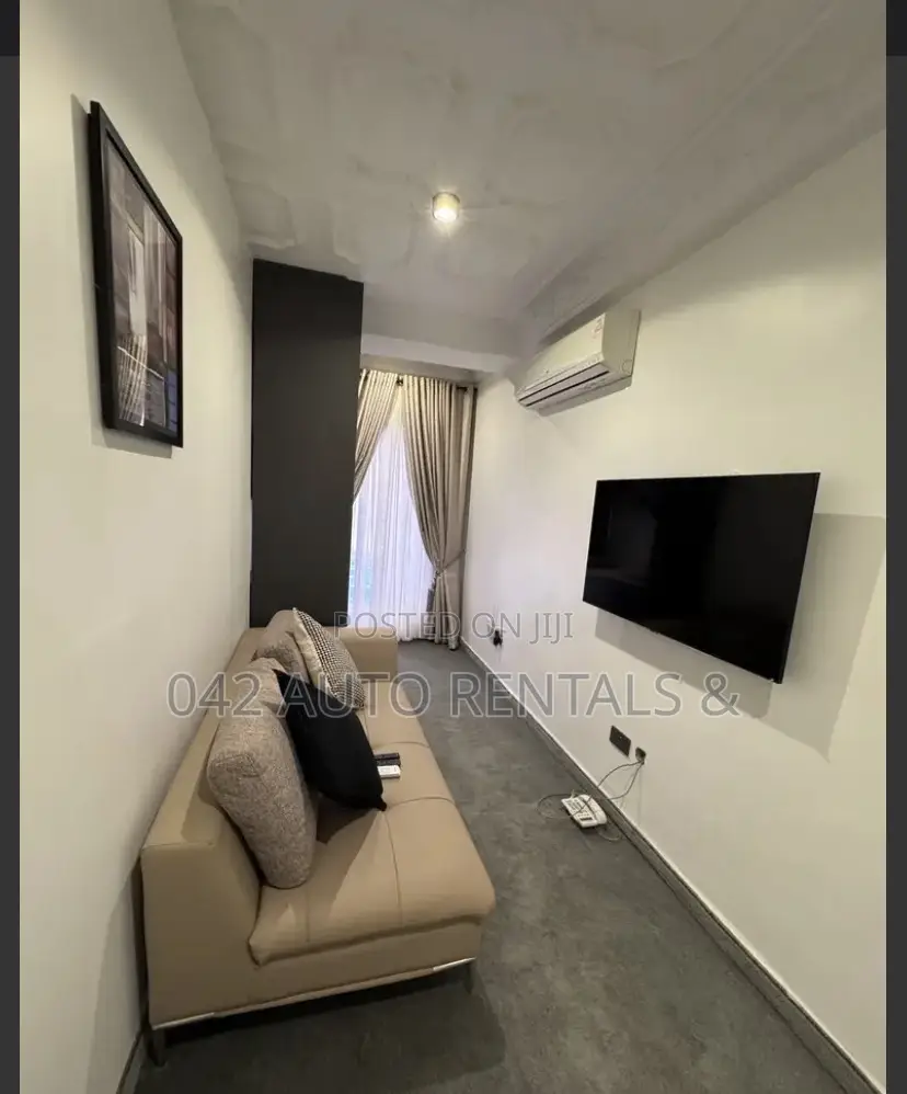 1 Bedroom Apartment in Asokoro With 24/7 A.C Bathtub