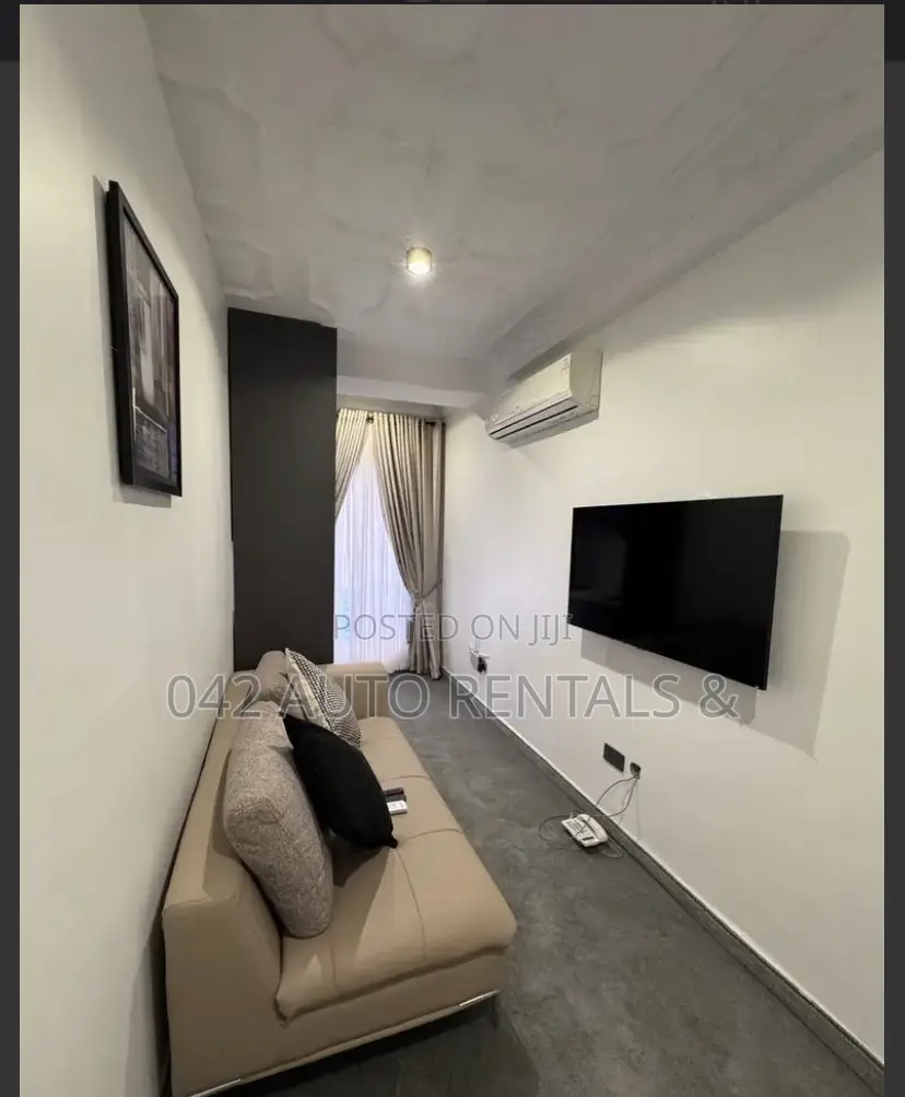 1 Bedroom Apartment in Asokoro With 24/7 A.C Bathtub