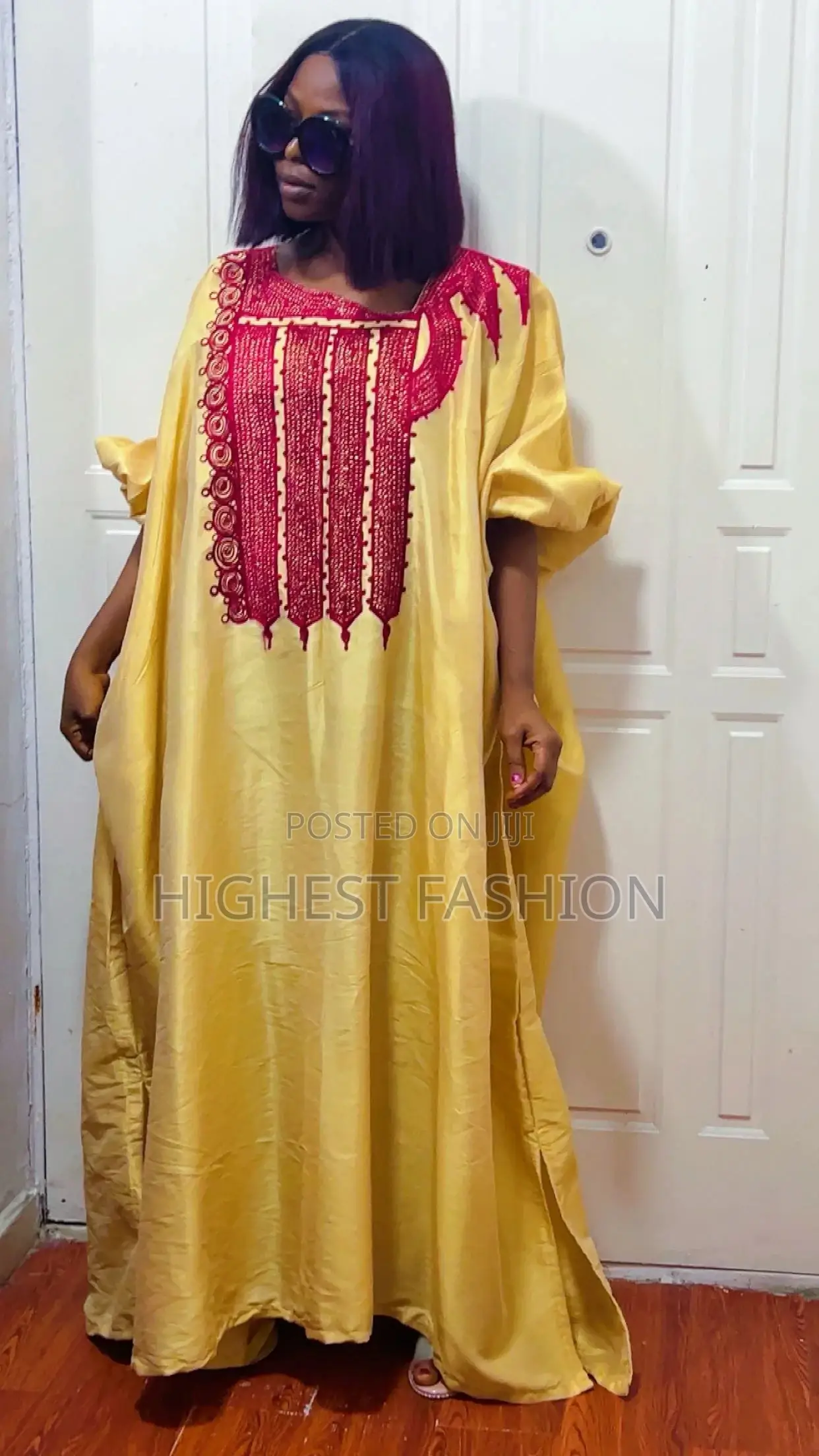 Big Classy Gown With Embroidery - Style 382