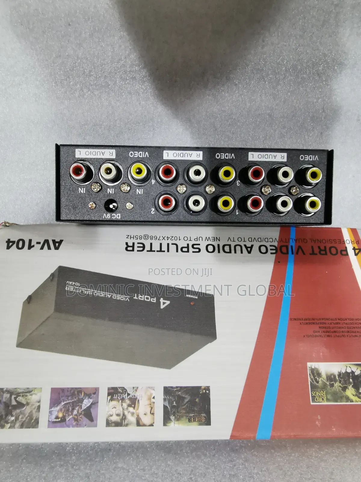 Av Splitter 4channel