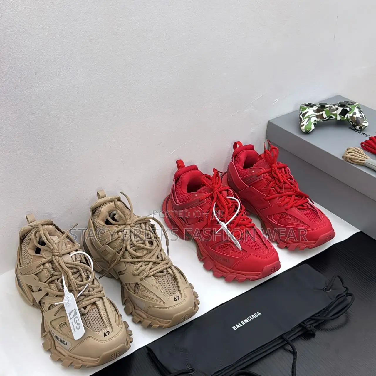 Balenciaga Track 1 Sneakers “Red”*
