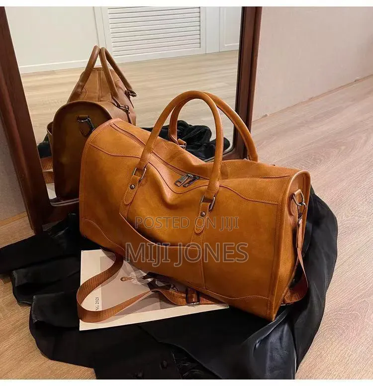 *Minimalist Leather Duffel Bag* Now Available 