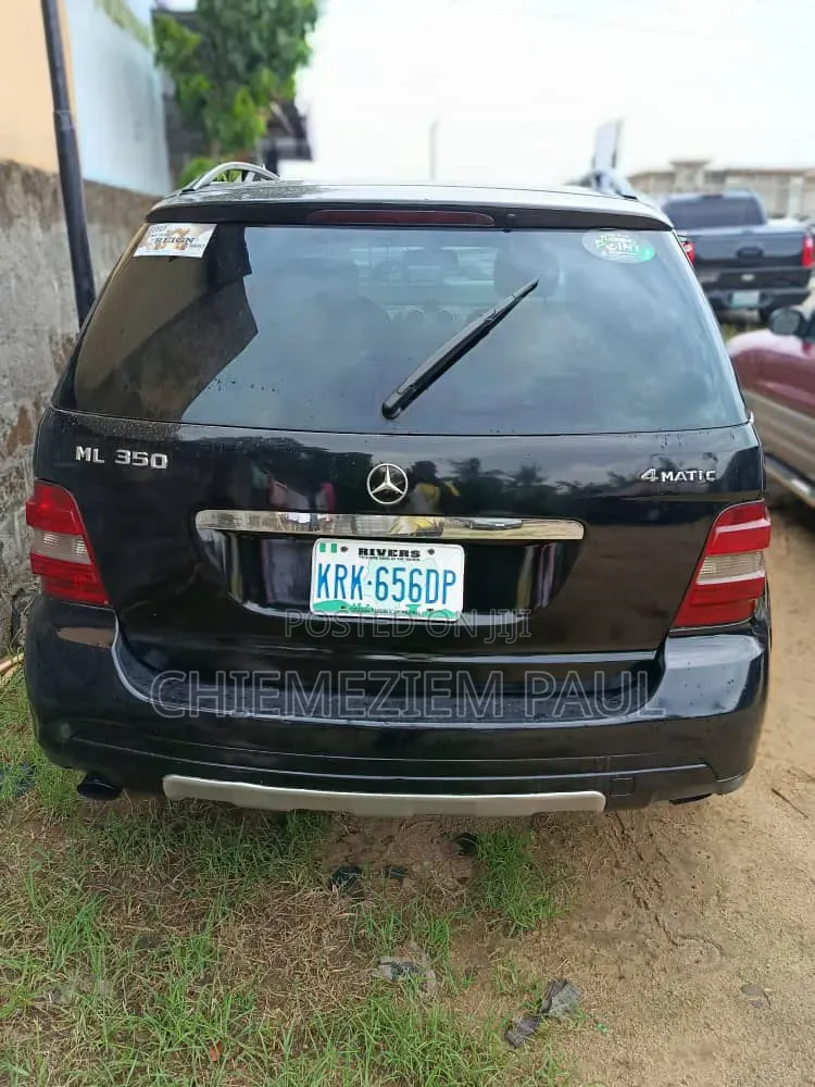 Mercedes-Benz M Class ML 350 4Matic 2007 Black