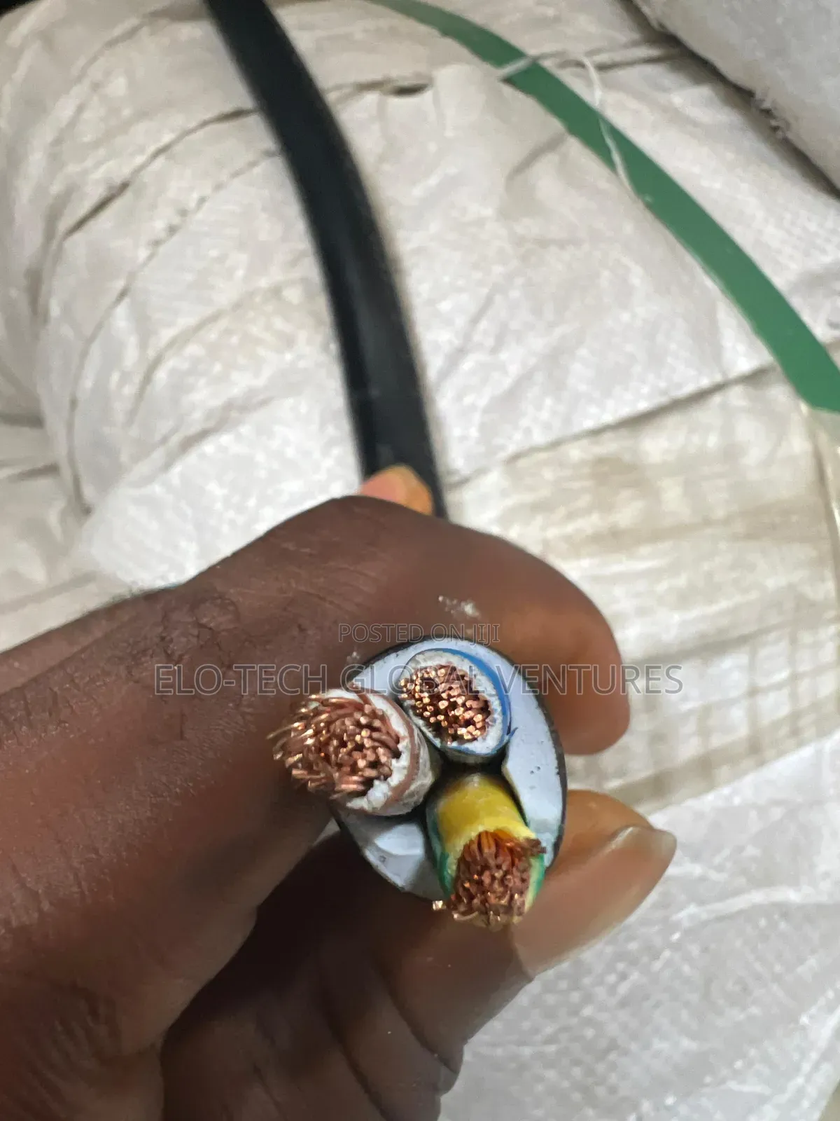 10mm2 3core Flexible Cable