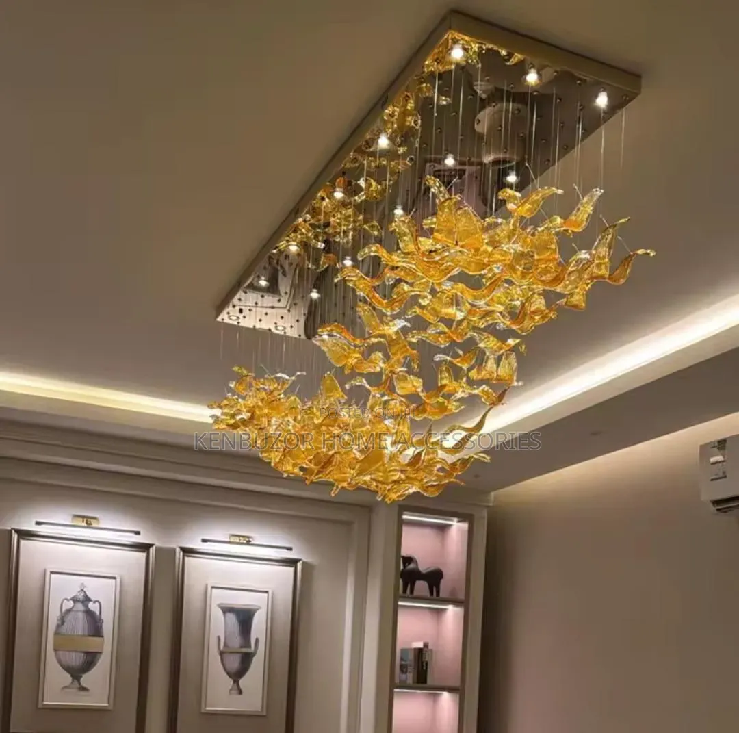 1000mm by 400mm 60 Glass Modern Design Luxury Pendant Chandelier