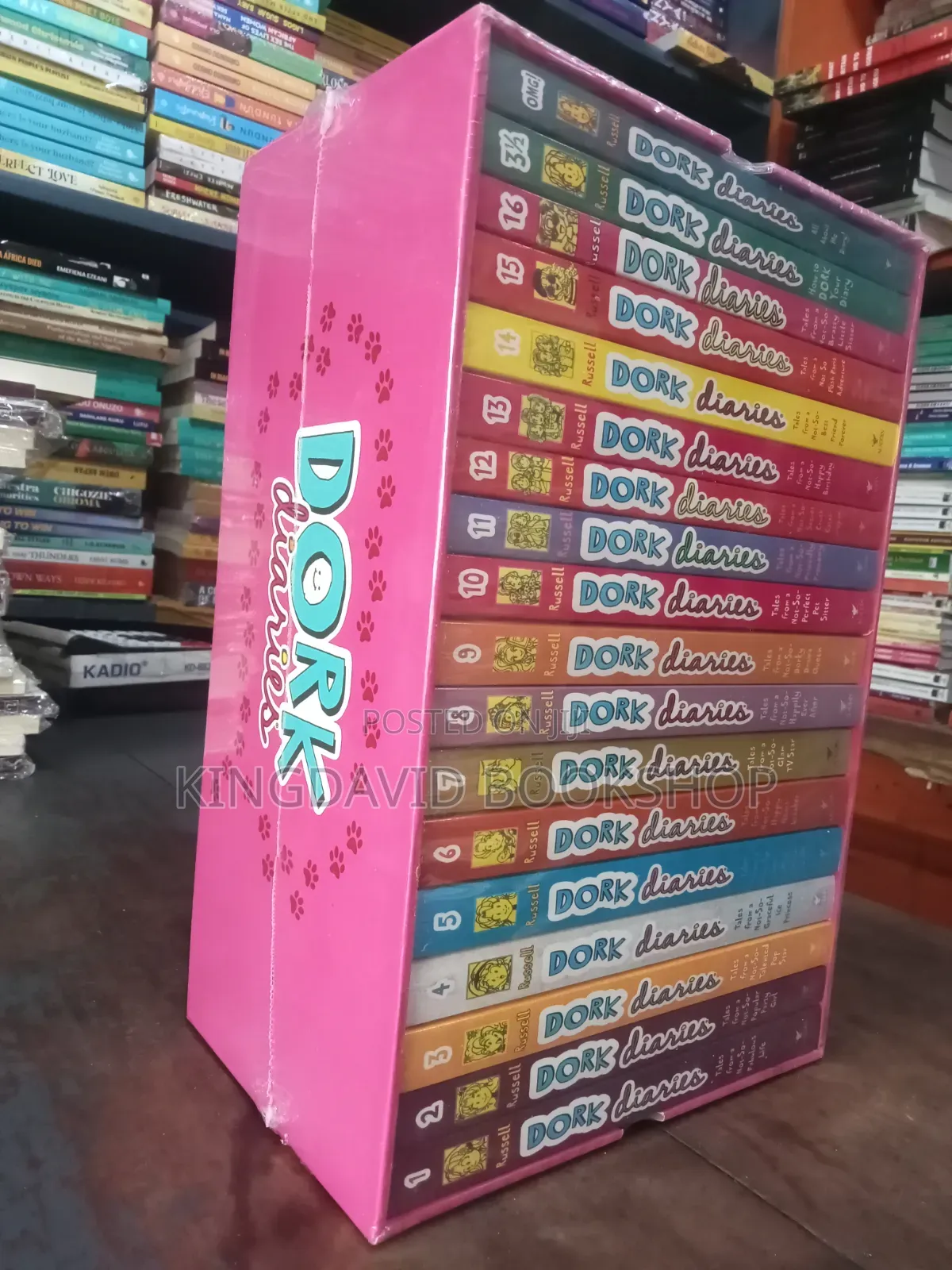 Dork Diaries 1-18 Ultimate Collection Box Books