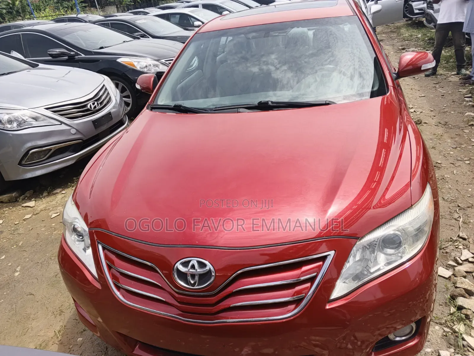 Toyota Camry XLE V6 4dr Sedan (3.5L 6cyl 6AM) 2010 Red