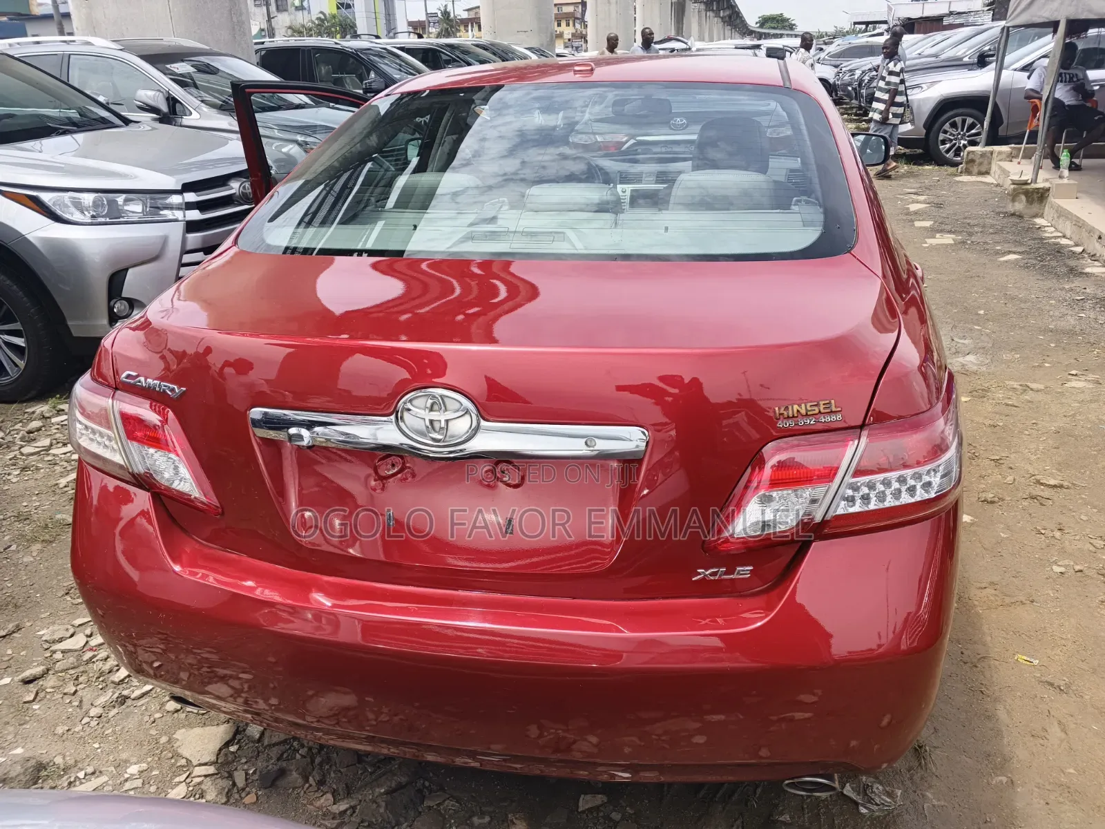 Toyota Camry XLE V6 4dr Sedan (3.5L 6cyl 6AM) 2010 Red