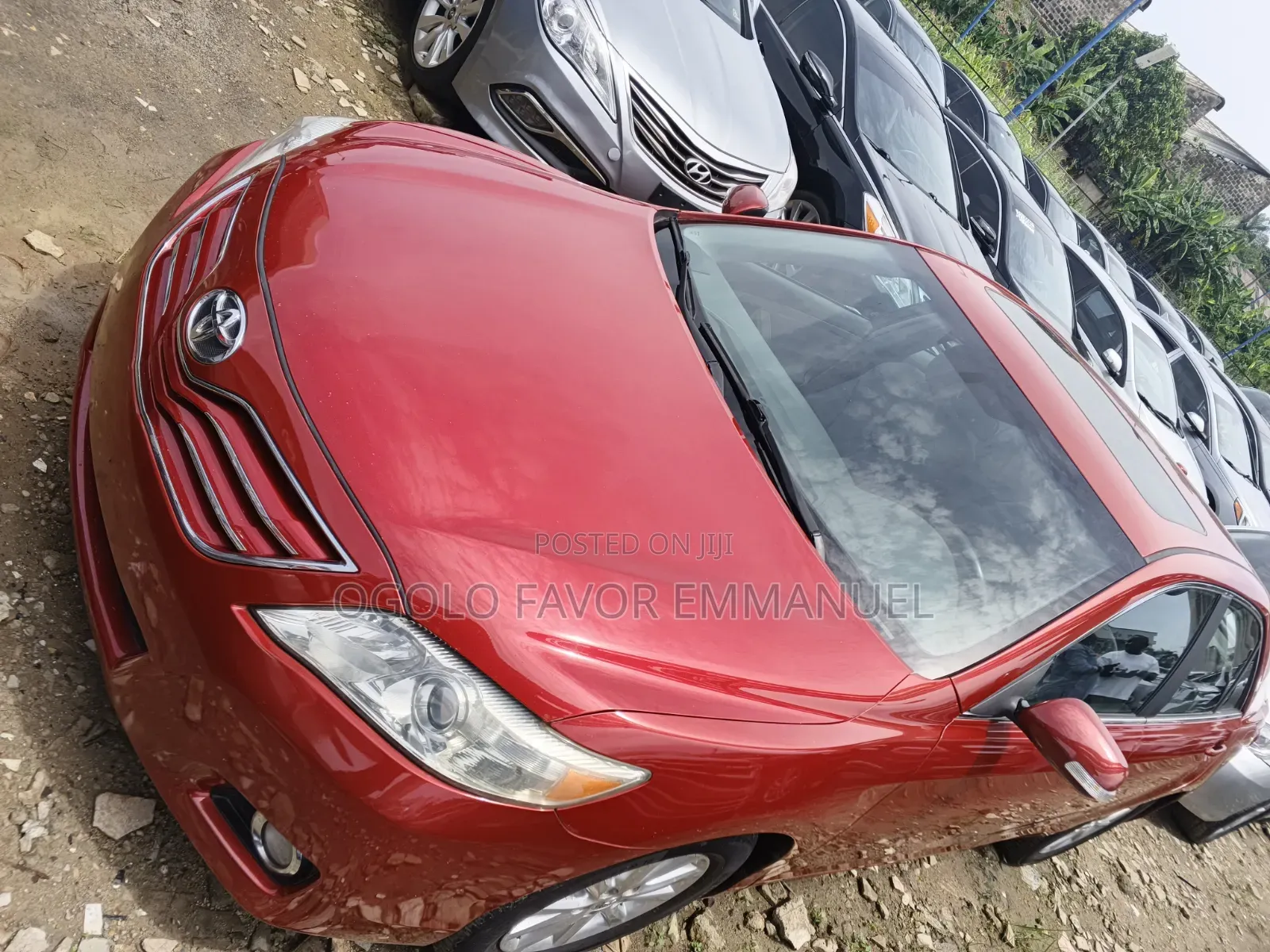Toyota Camry XLE V6 4dr Sedan (3.5L 6cyl 6AM) 2010 Red