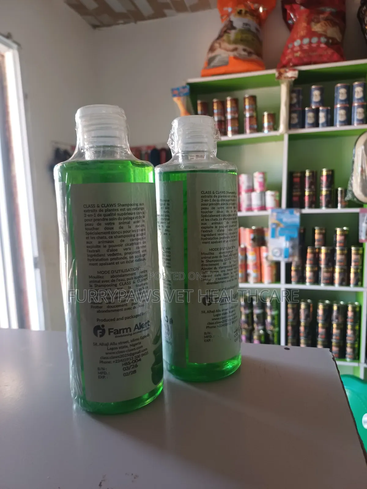 Class And Claws Antifungal Ans Antibacterial Pet Shampoo