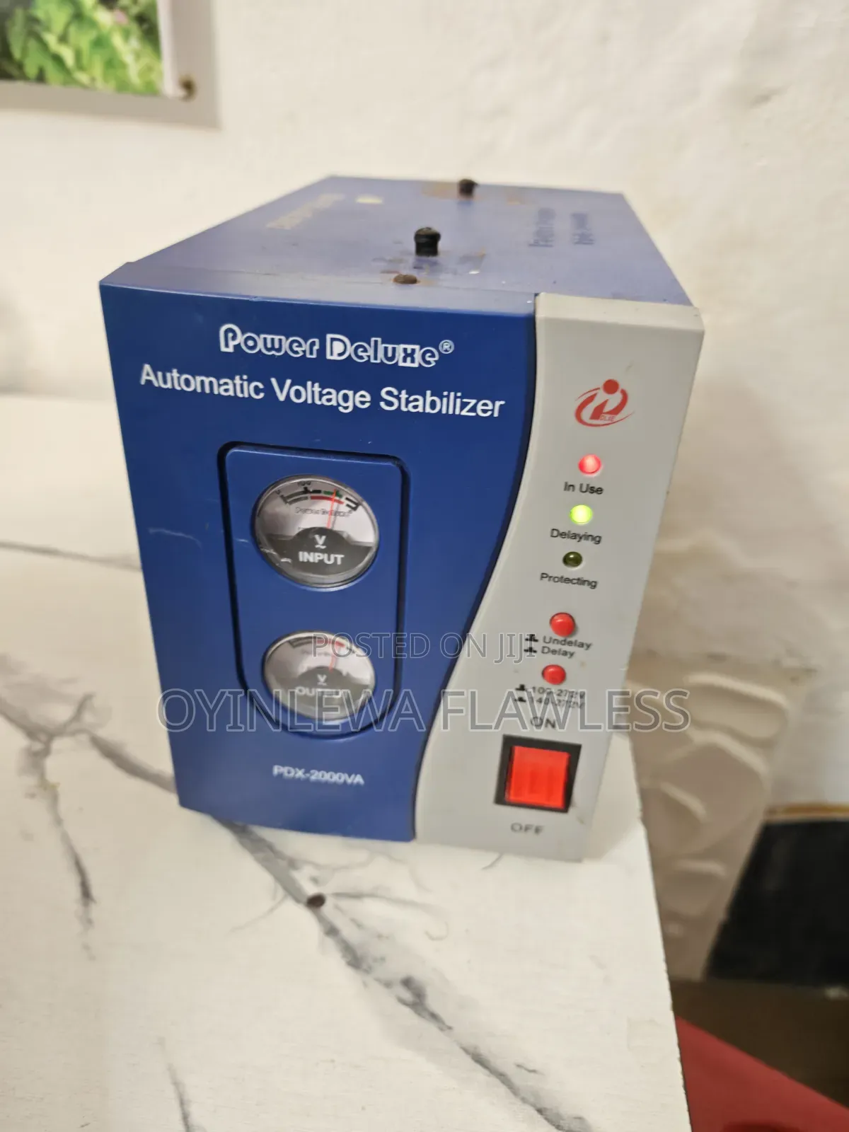 Power Deluxe 2000w Automatic Voltage Stabilizer