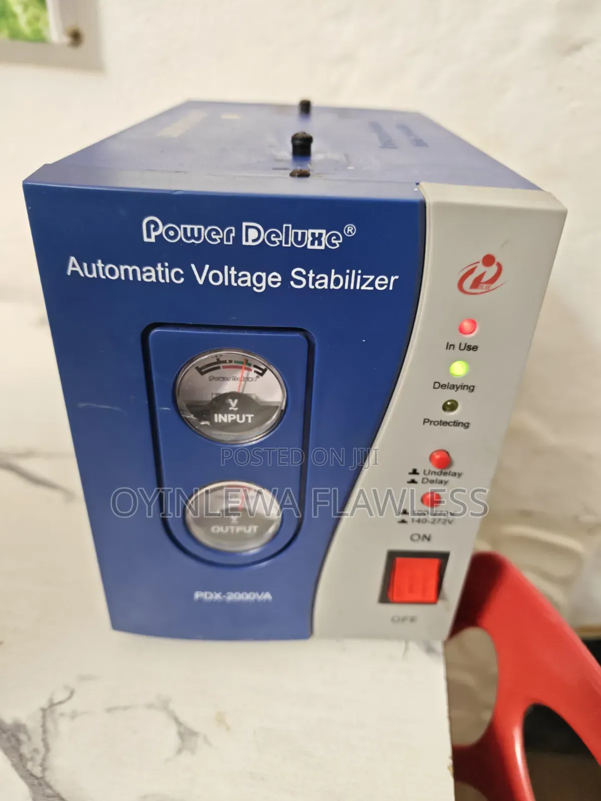 Power Deluxe 2000w Automatic Voltage Stabilizer