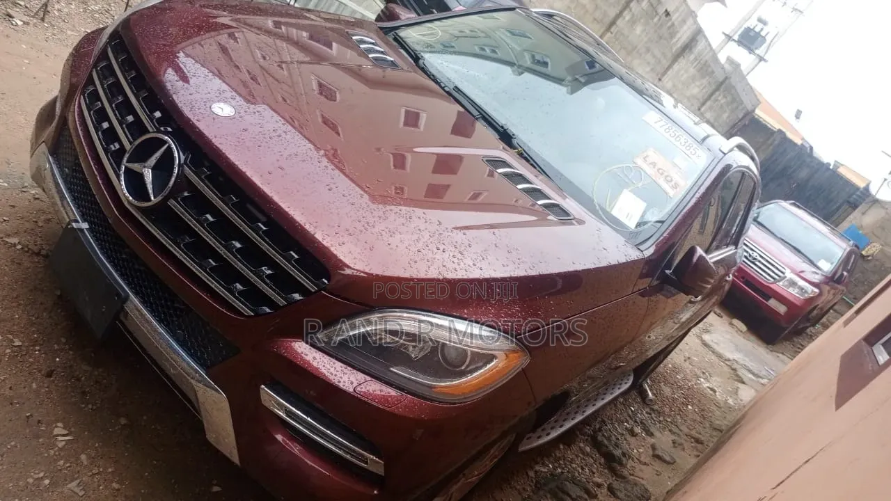Mercedes-Benz M Class ML 350 BlueTEC 4Matic 2013 Red