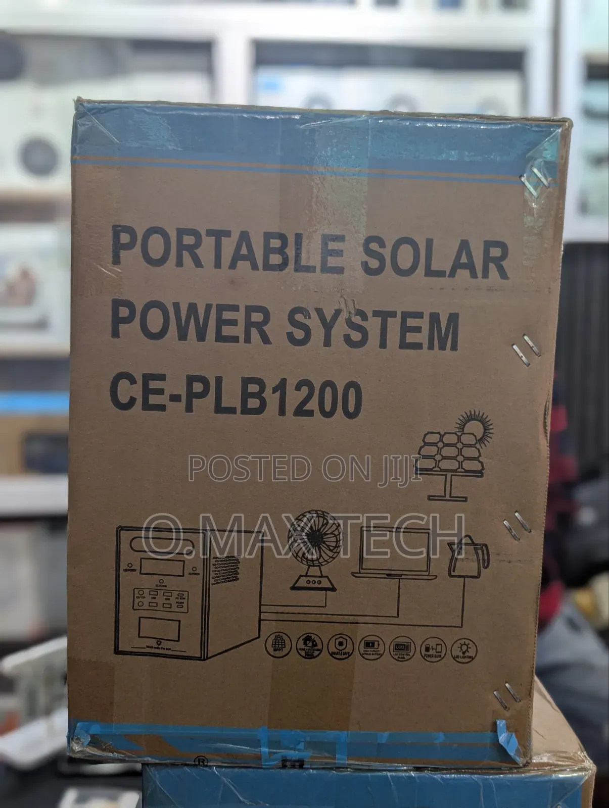 Cworth Energy Ce-Plb1200 25.6v 1.5kwh Portable Solar Power System