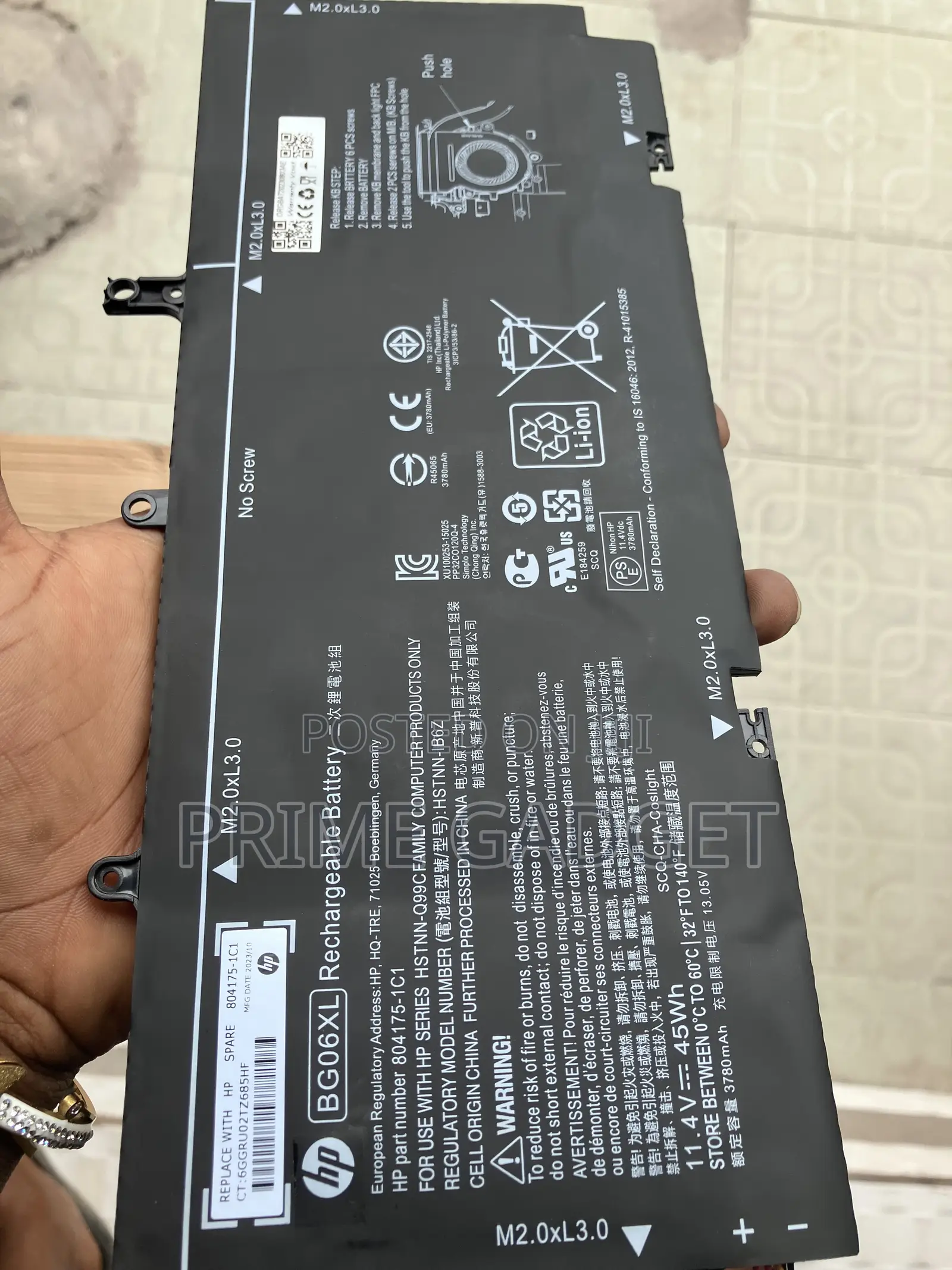 Hp Elitebook Bg06xl 1040-G3