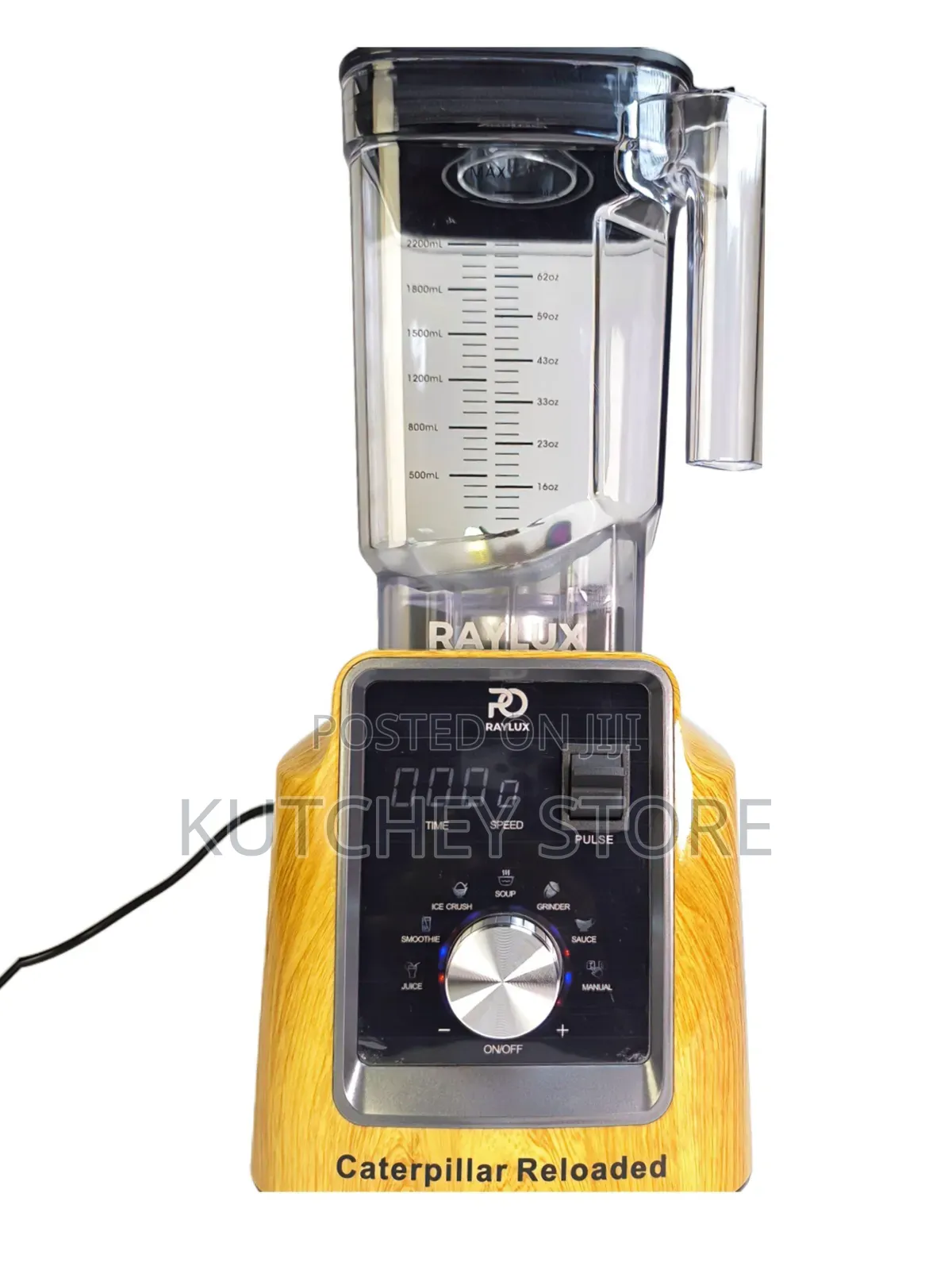 Raylux Caterpillar Reloaded 4hp Heavy Duty Commercial Gradeblender