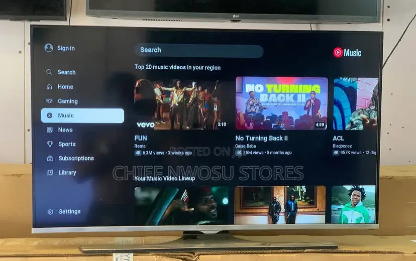 40” Samsung Uhd Smart Tv