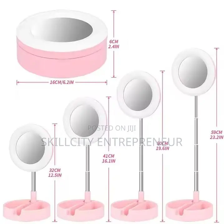 Lampu Ringlight With Phone Holder
