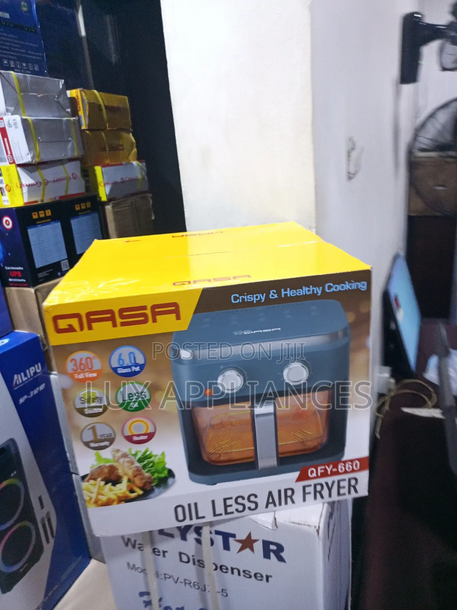 Qasa Qfy-660 Healthy Low Oil Cooker