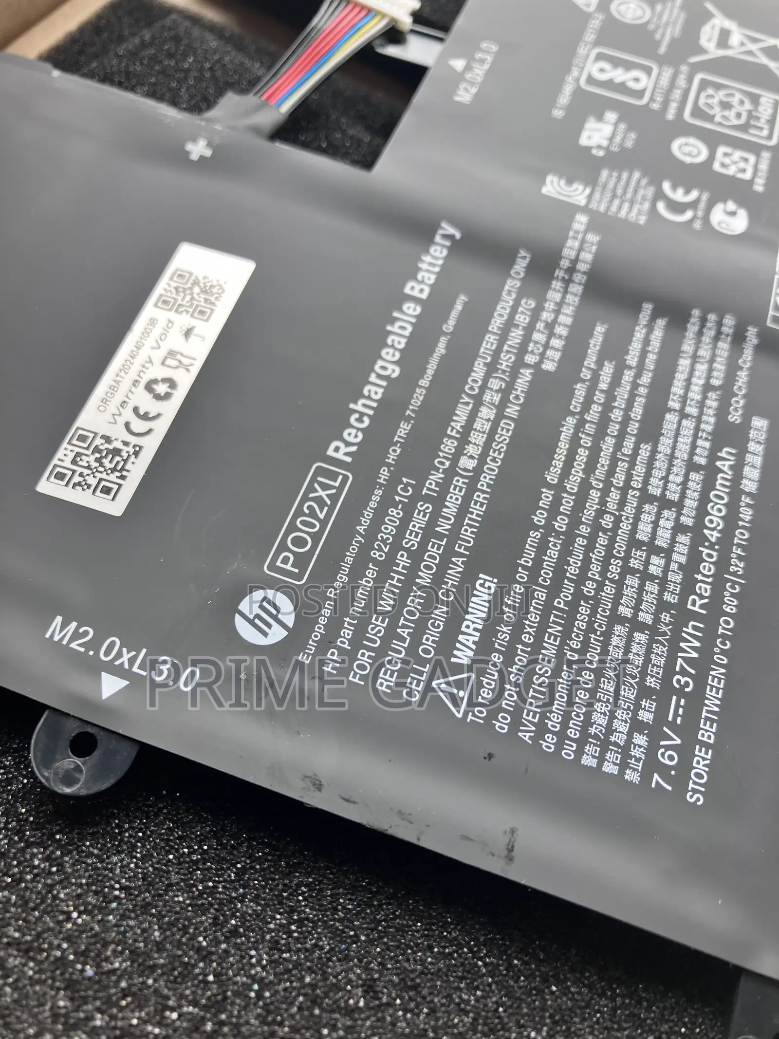 Po02xl for Hp Stream 11 G4 G5 Pro HSTNN-Db7g