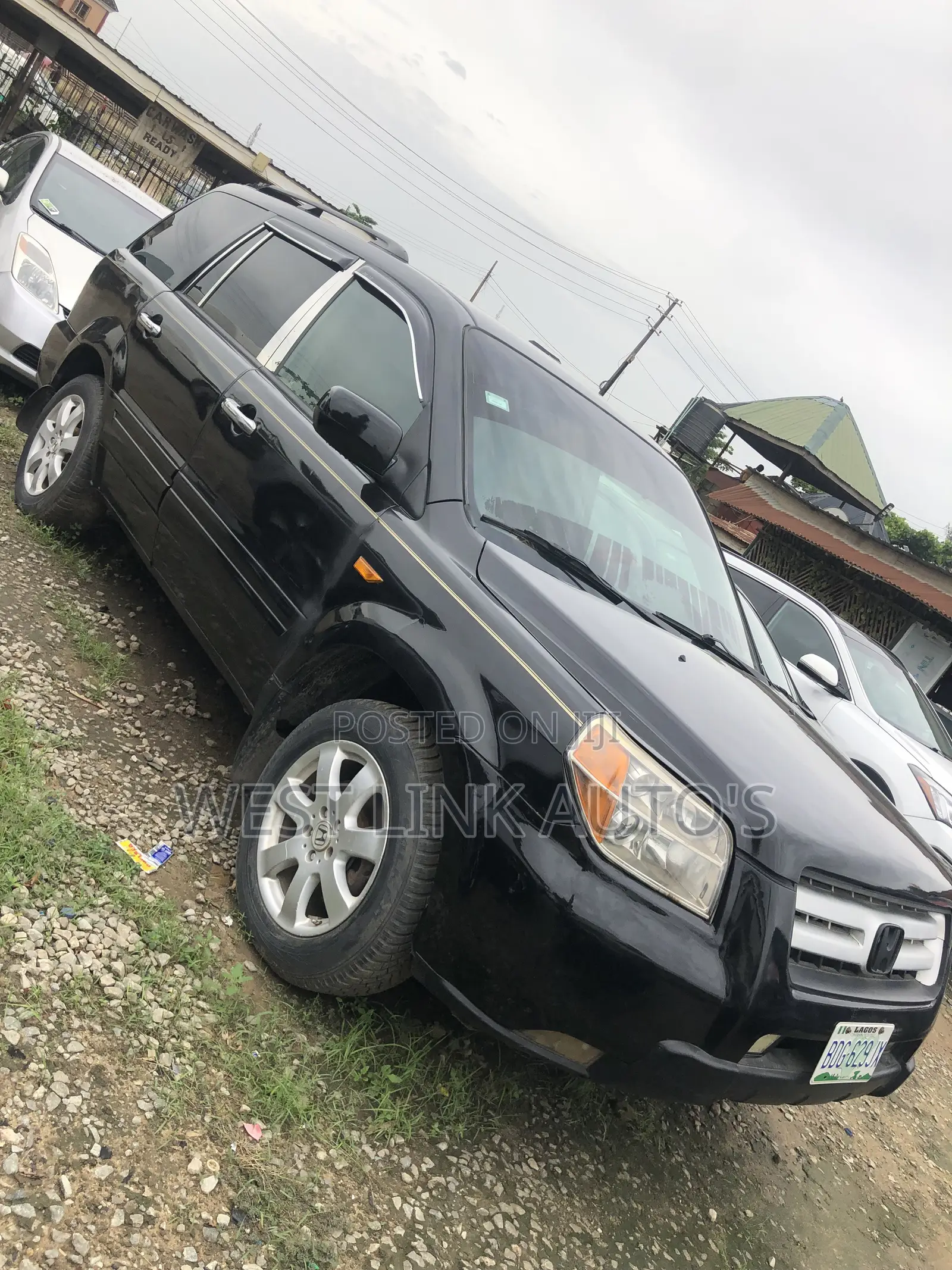 Honda Pilot EX 4x2 (3.5L 6cyl 5A) 2007 Black