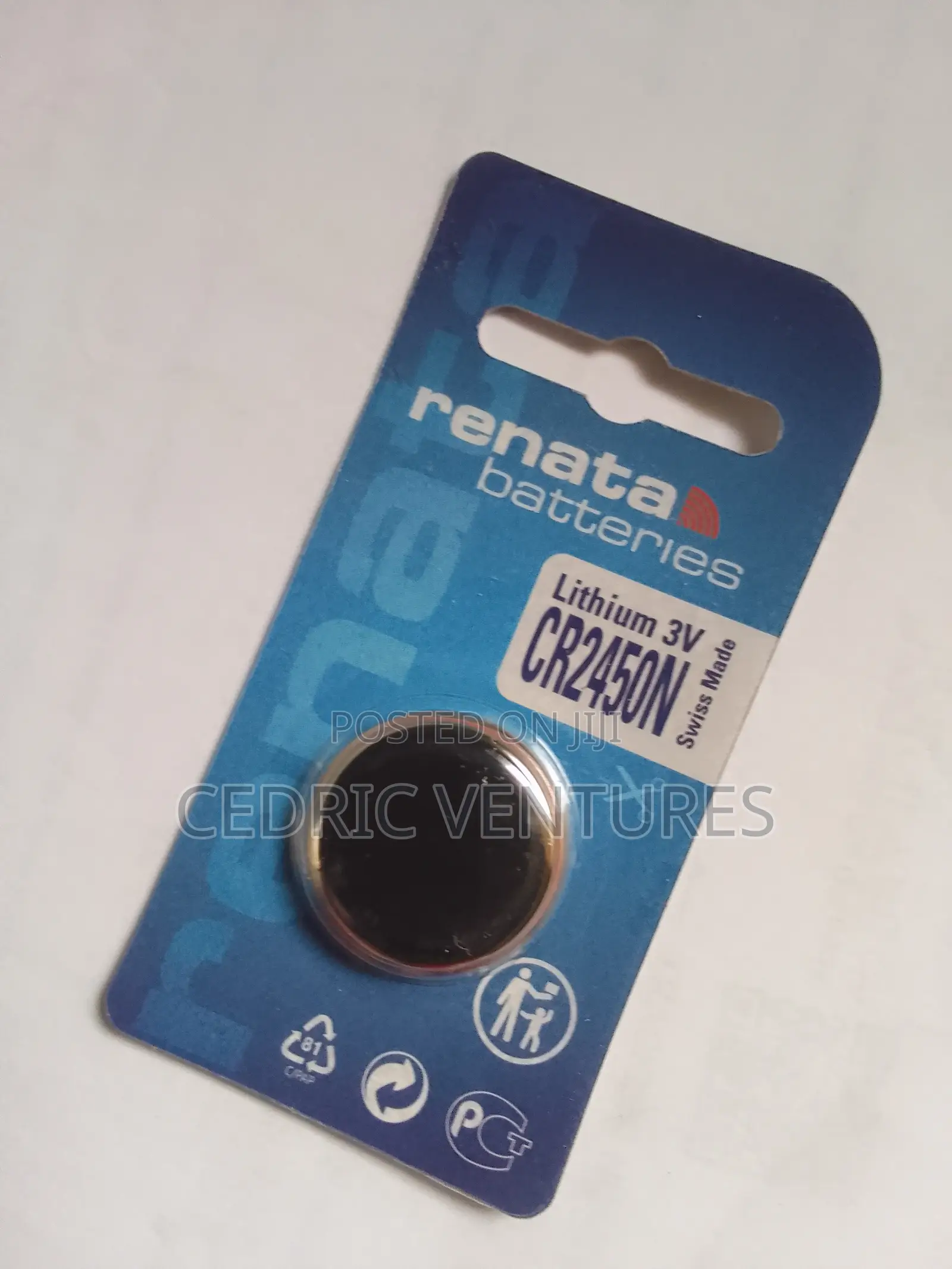 Renata Cr2450n Lithium Cell 3v Battery