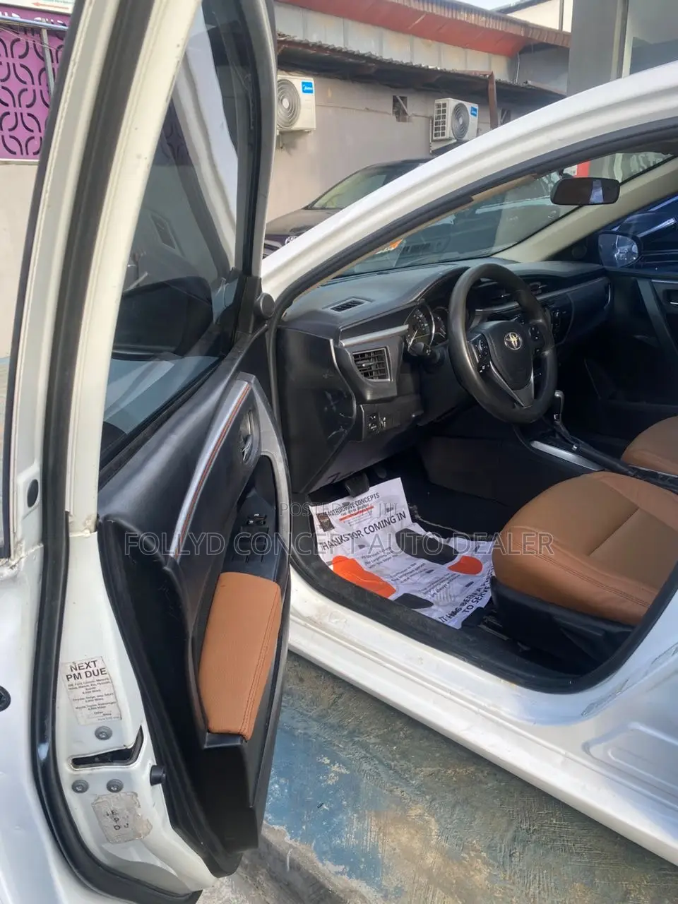 Toyota Corolla L 4dr Sedan (1.8L 4cyl 4A) 2015 White