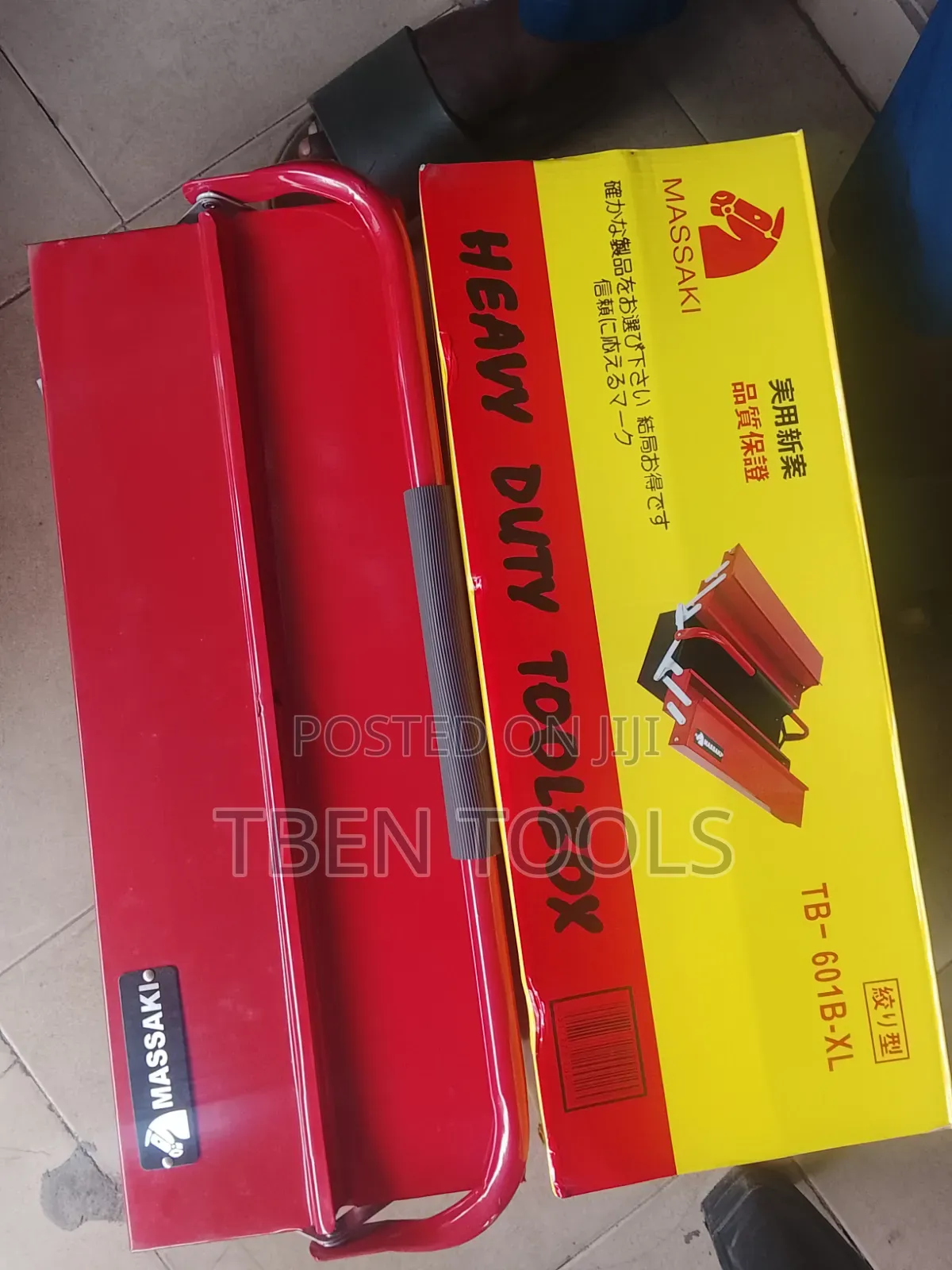 Massaki Heavy Duty Empty Toolbox