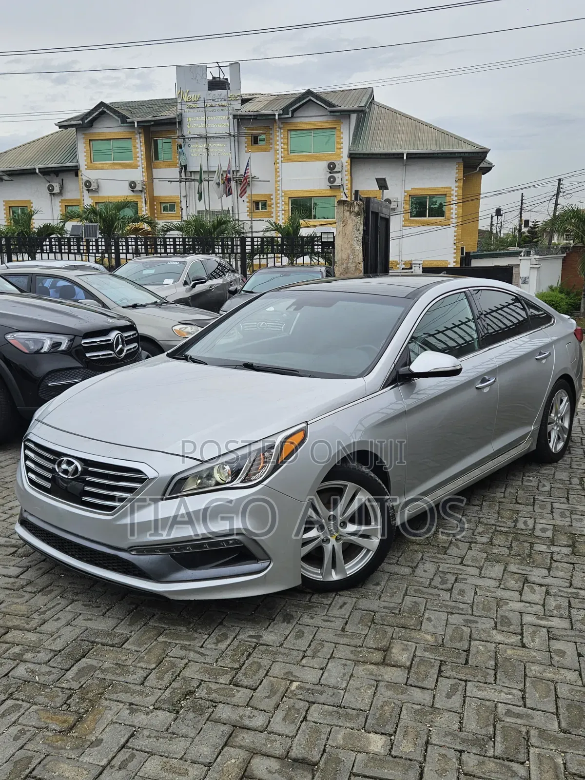 Hyundai Sonata Sport 2.0T 4dr Sedan (2.0L 4cyl Turbo 6A) 2015 Silver