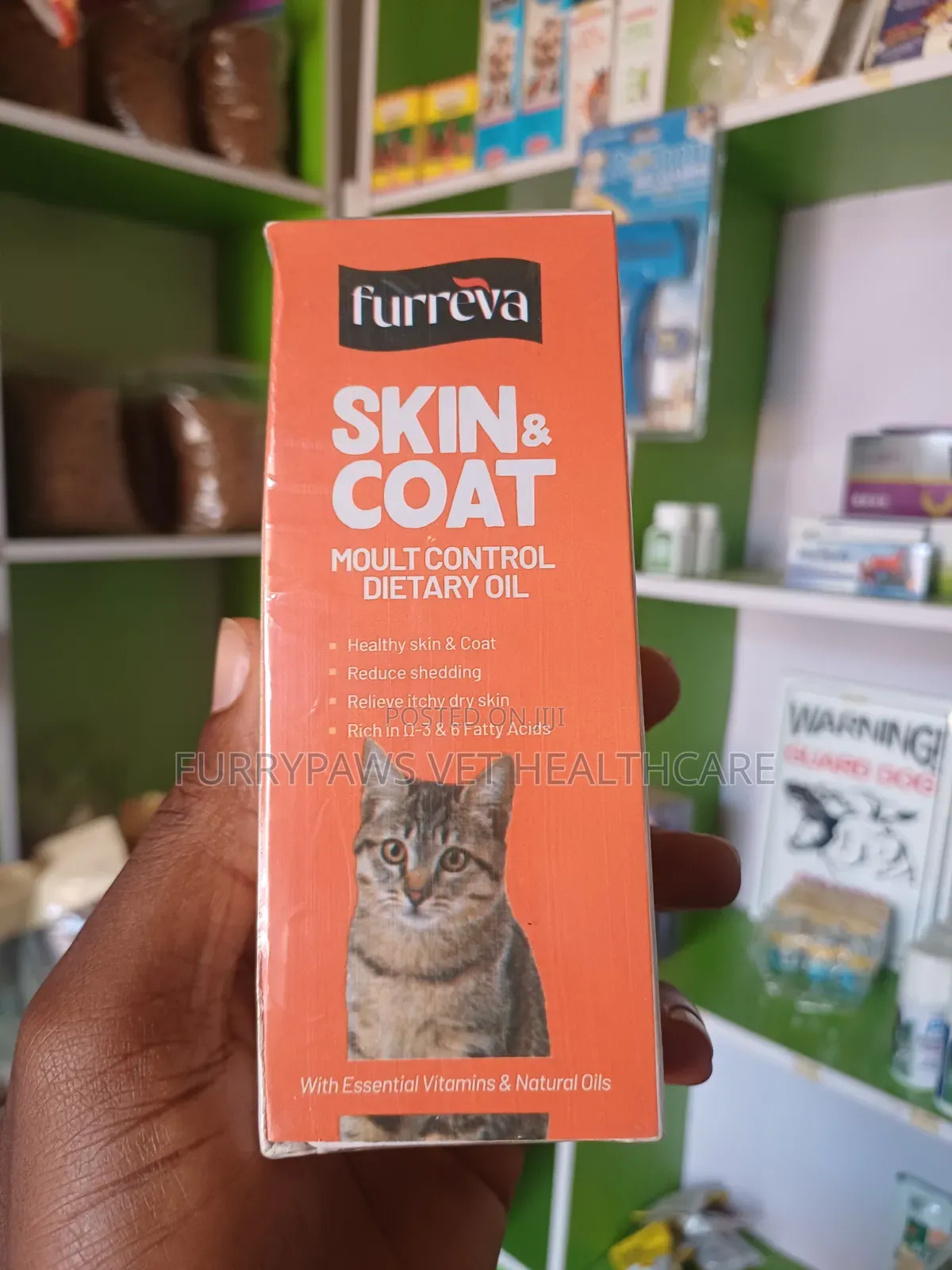 Skin and Coat Moult Control Dietary Oil
