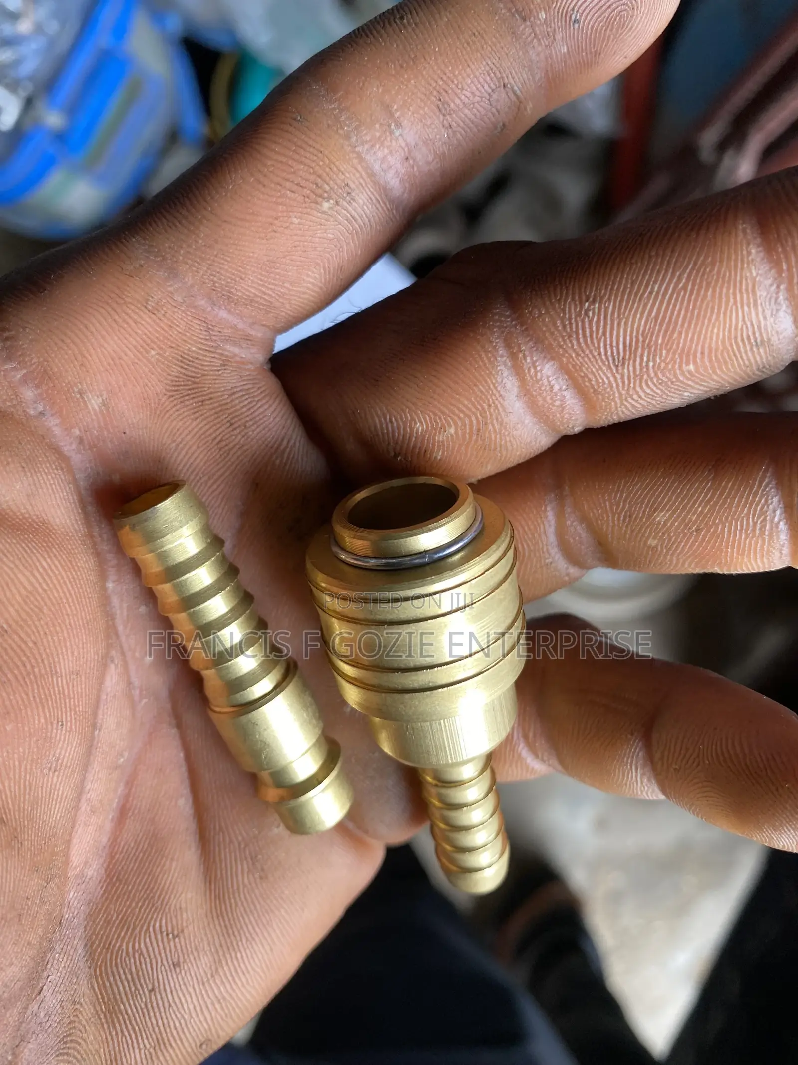 Brass Air Quick Coupling Set