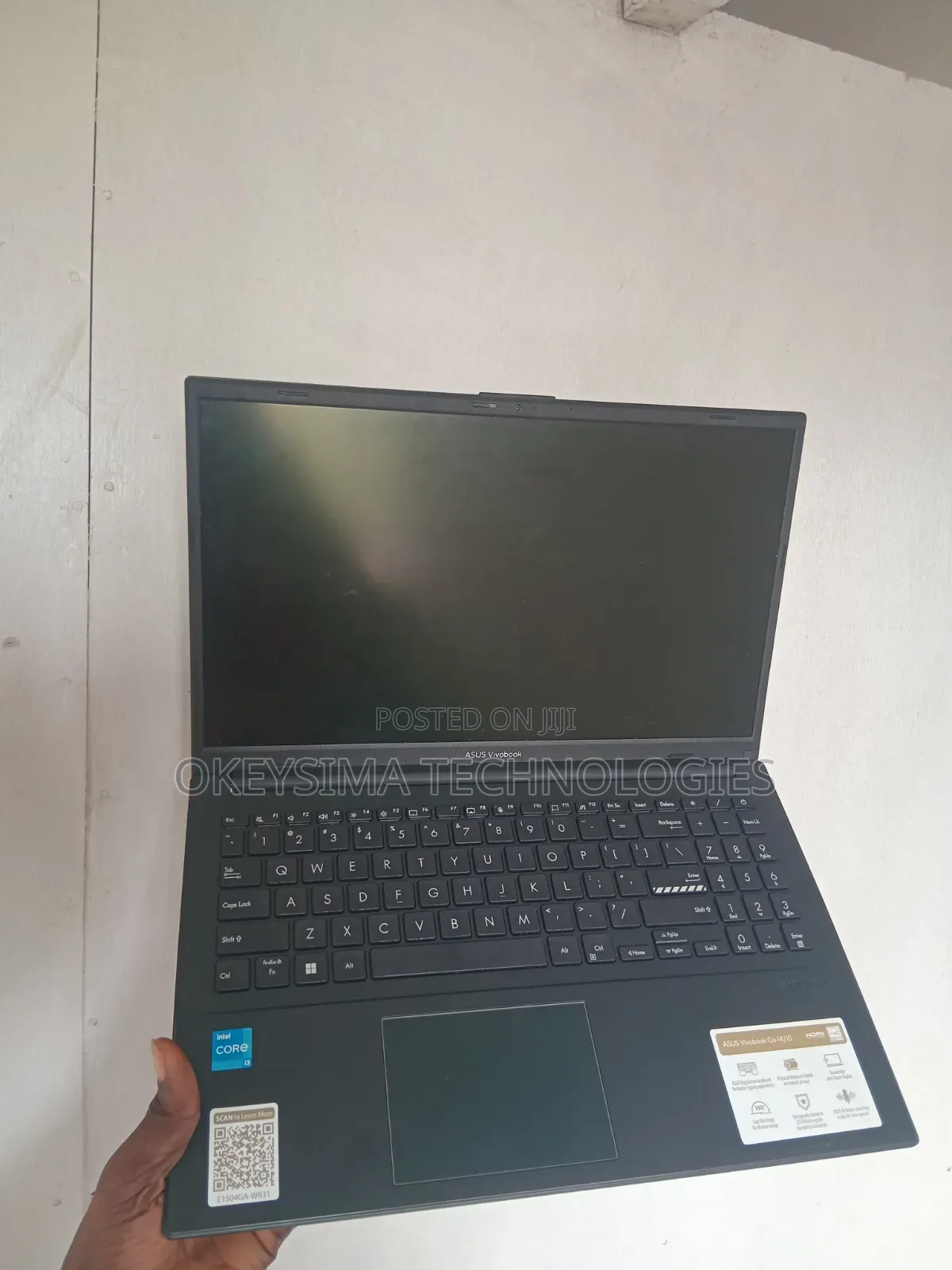 Laptop Asus VivoBook 15 X540NA 8GB Intel Core i3 SSD 128GB