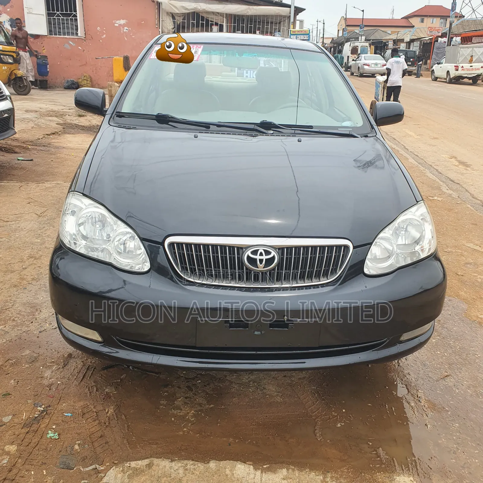 Toyota Corolla Sedan Automatic 2005 Black
