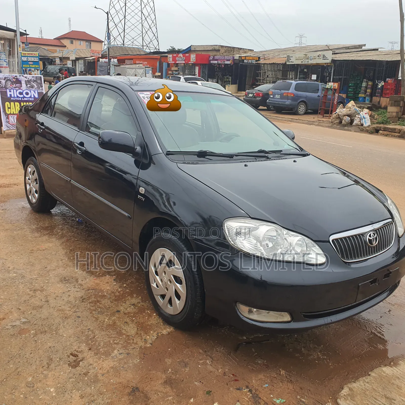 Toyota Corolla Sedan Automatic 2005 Black